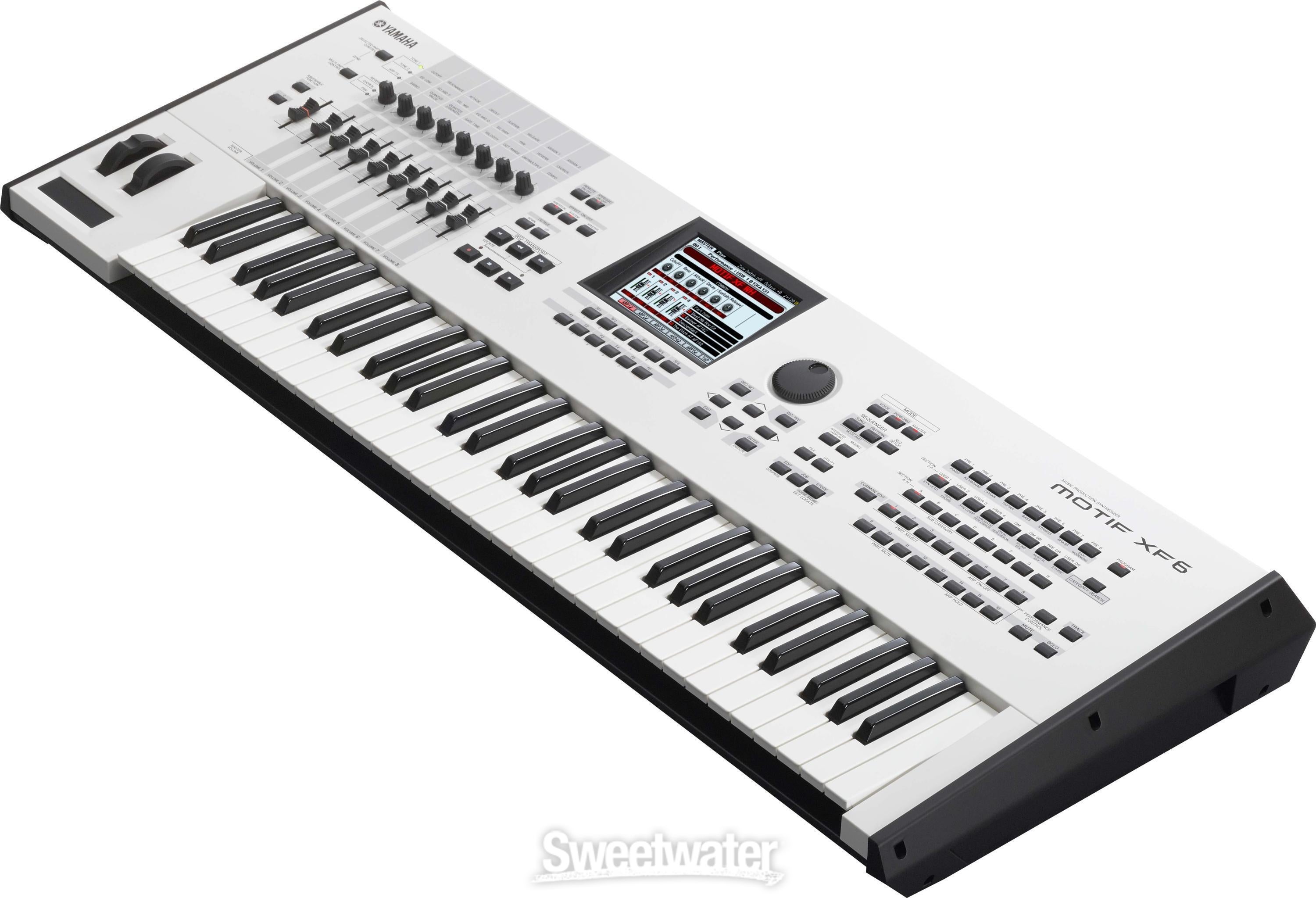 Yamaha MOTIF XF6 - Special Edition White | Sweetwater