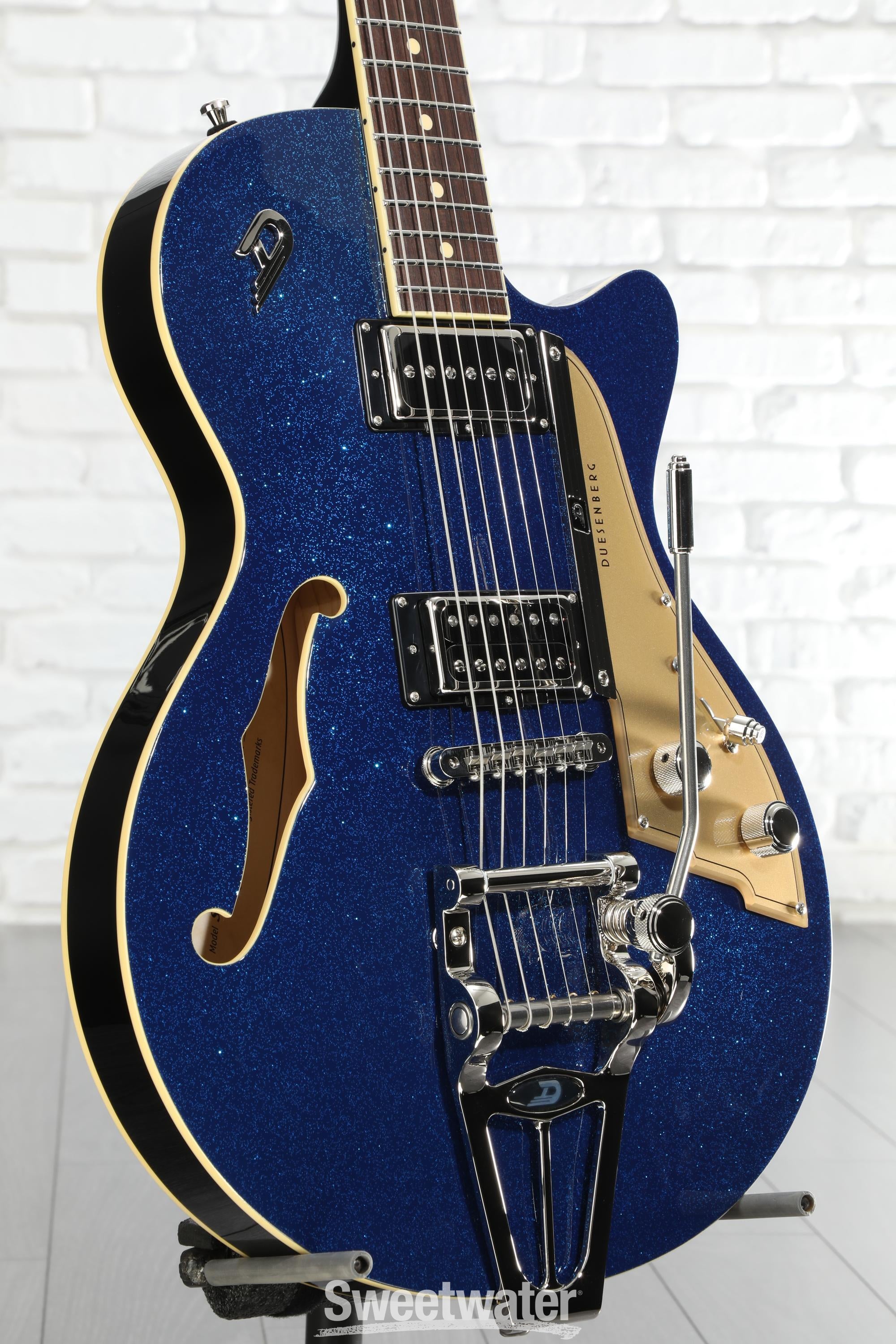 Duesenberg Starplayer TV Semi-hollowbody Electric Guitar - Blue