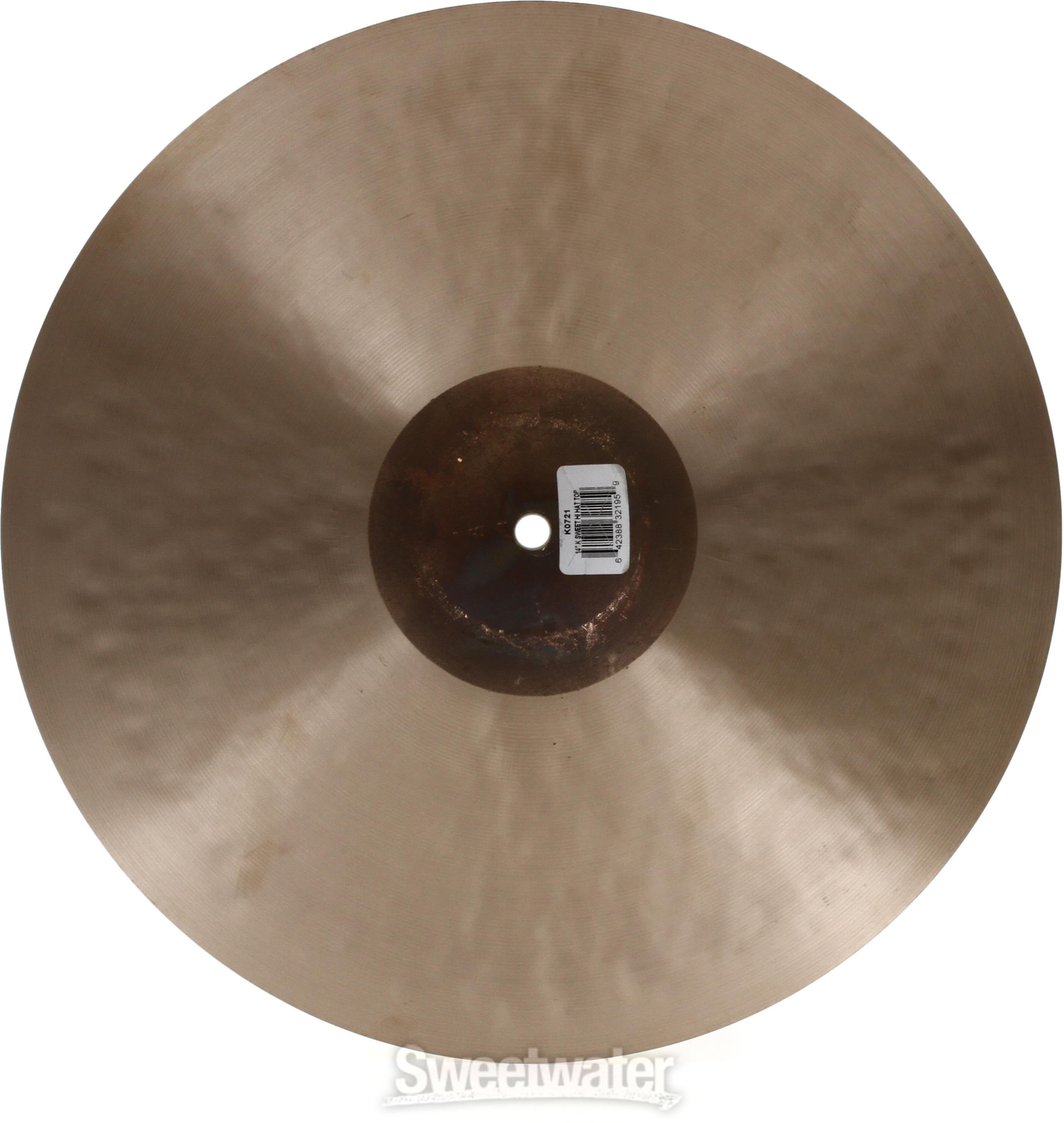 Zildjian 14 inch K Zildjian Sweet Hi-hat Cymbals | Sweetwater