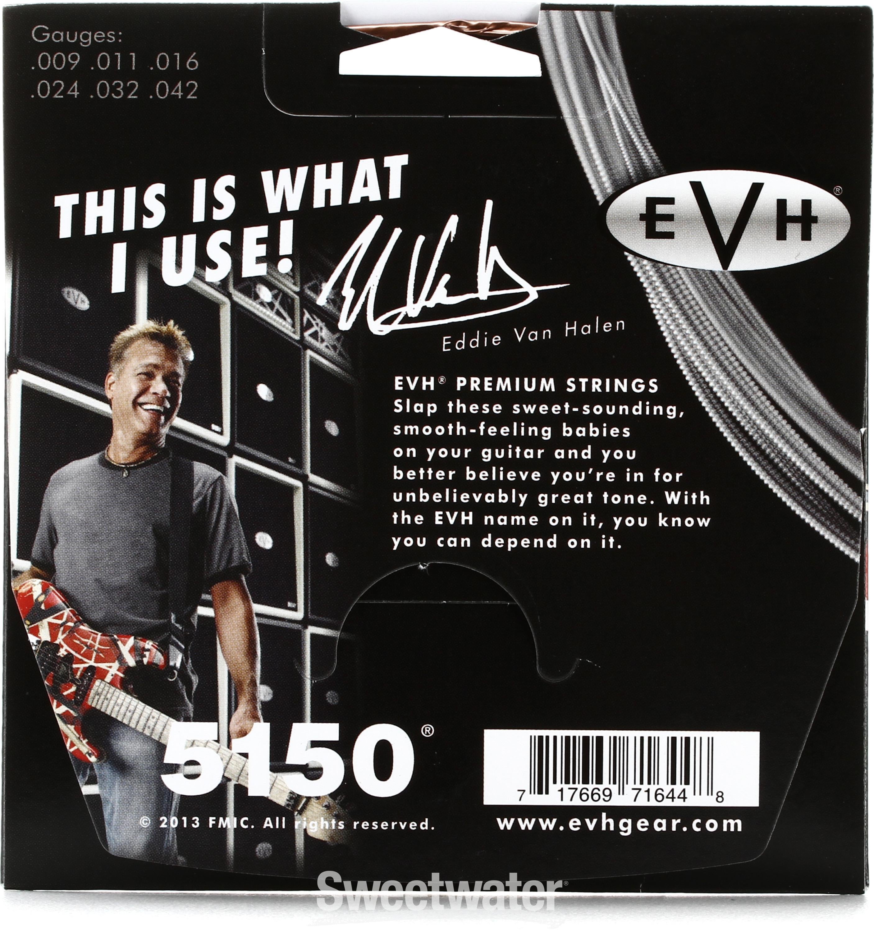 EVH Premium Electric Guitar Strings - .009-.042 | Sweetwater