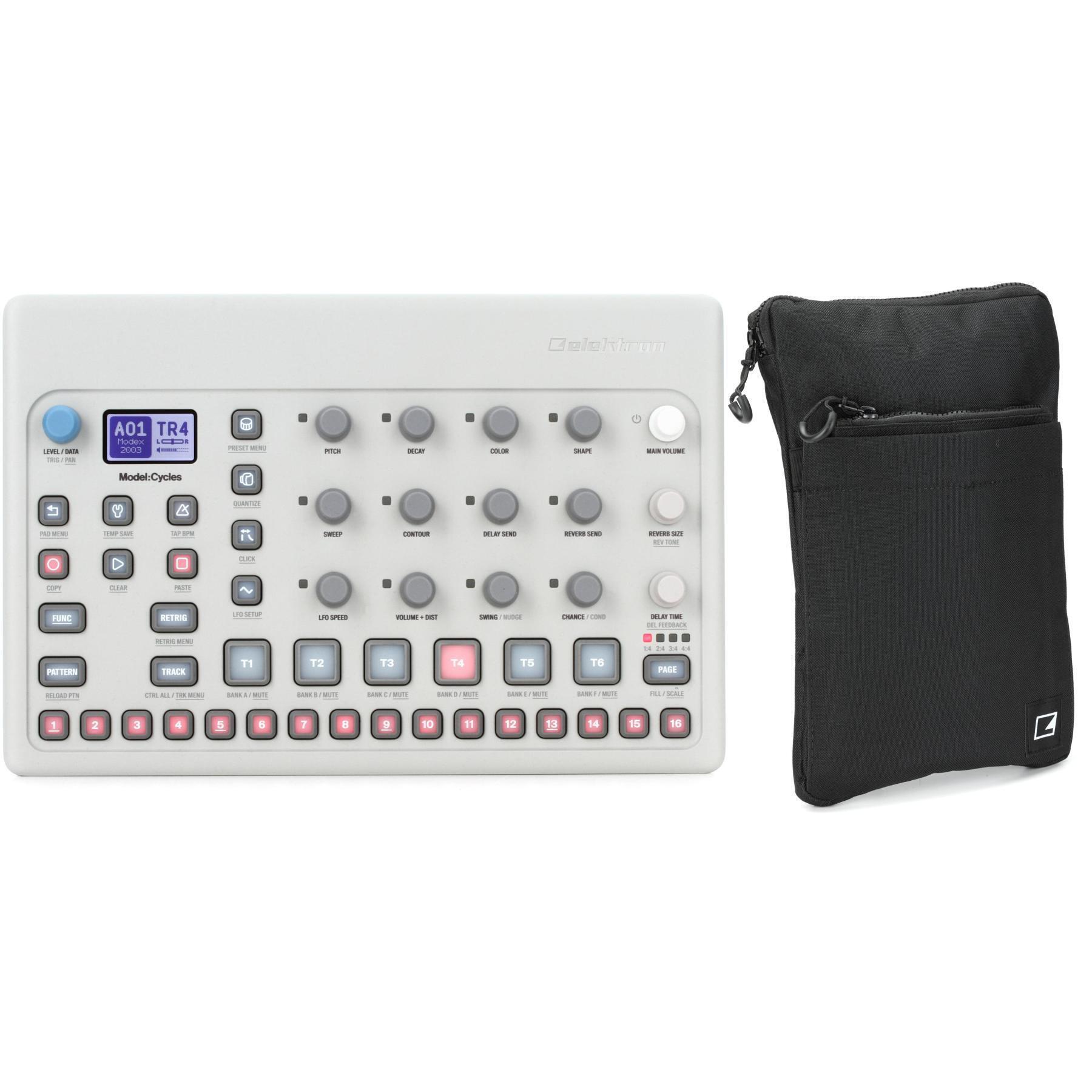 Elektron Model:Cycles 6-track FM Based Groovebox with Carry Sleeve ...