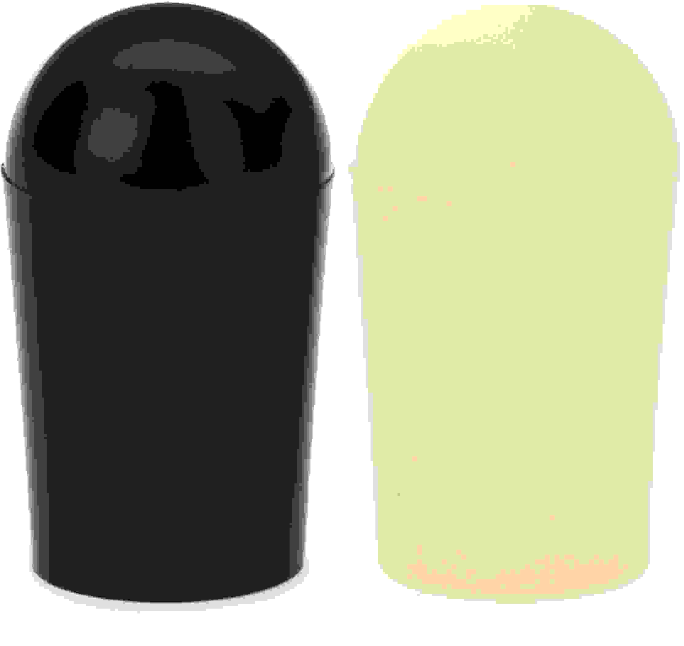 PRS 3Way Toggle Switch Caps Black & Cream Sweetwater