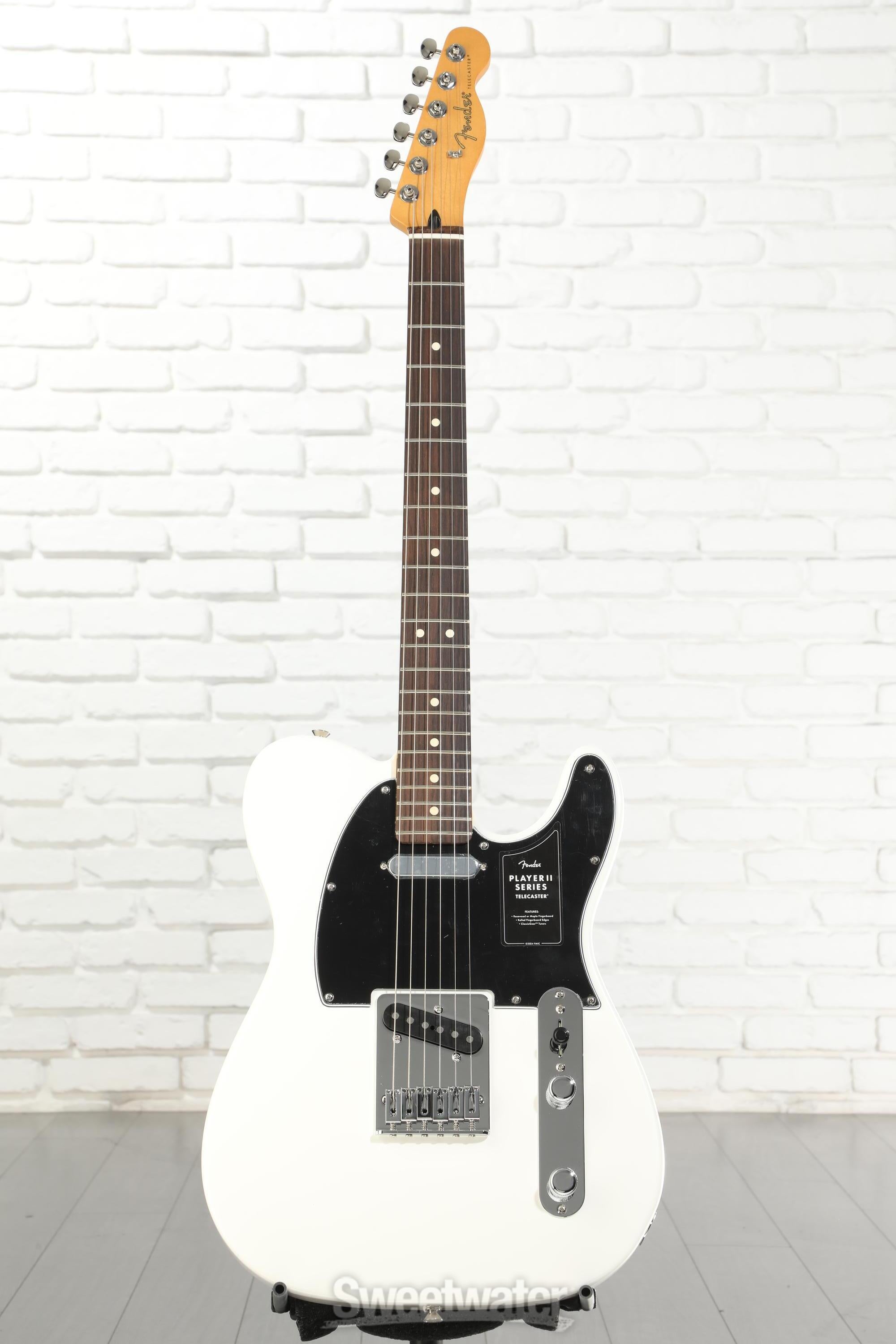 Fender Player II Telecaster Electric Guitar - Polar White with