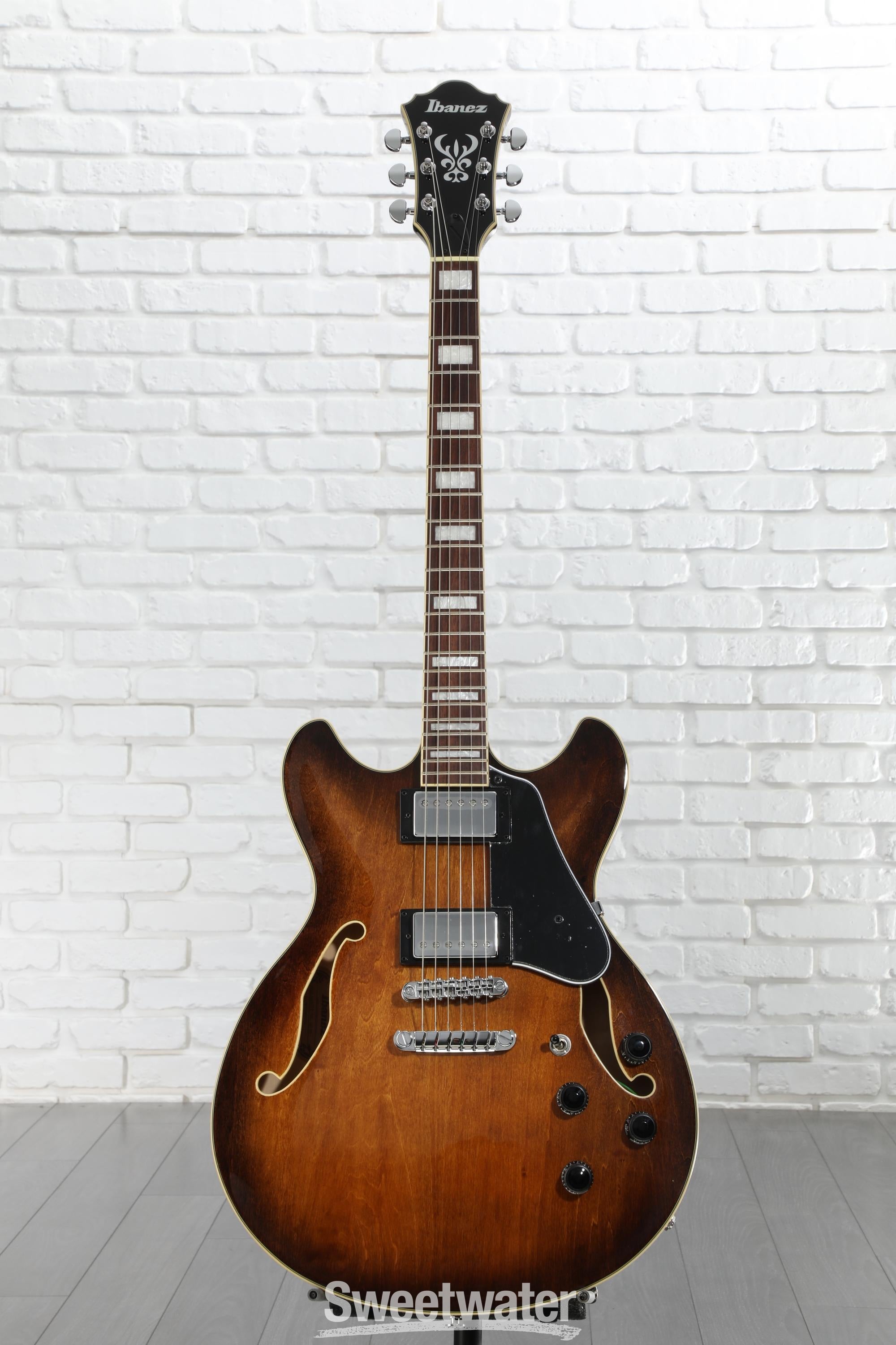 Ibanez Artcore AS73 Semi-Hollow Electric Guitar - Tobacco Brown