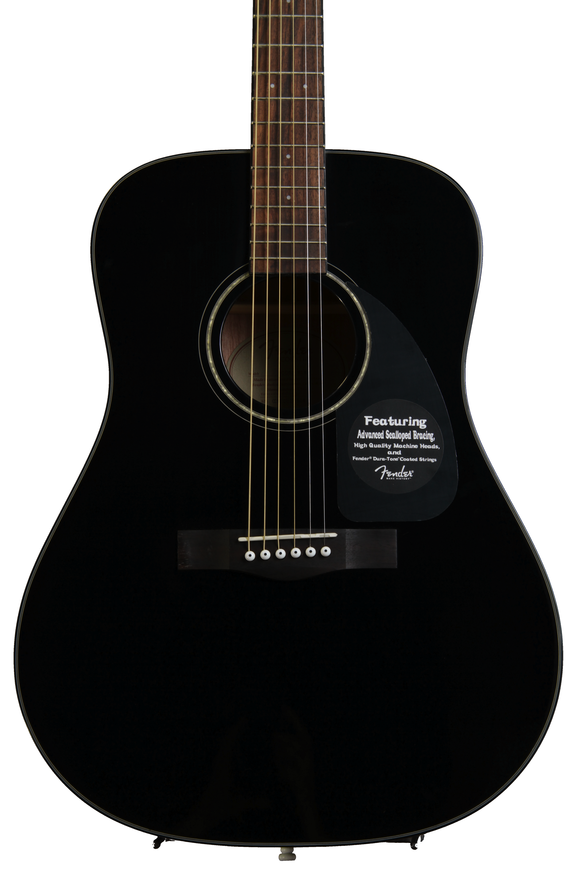 Fender CD-60 BLK アコースティックギター Amazon.com: Fender CD-60 Dreadnought Acoustic Guitar - Black
