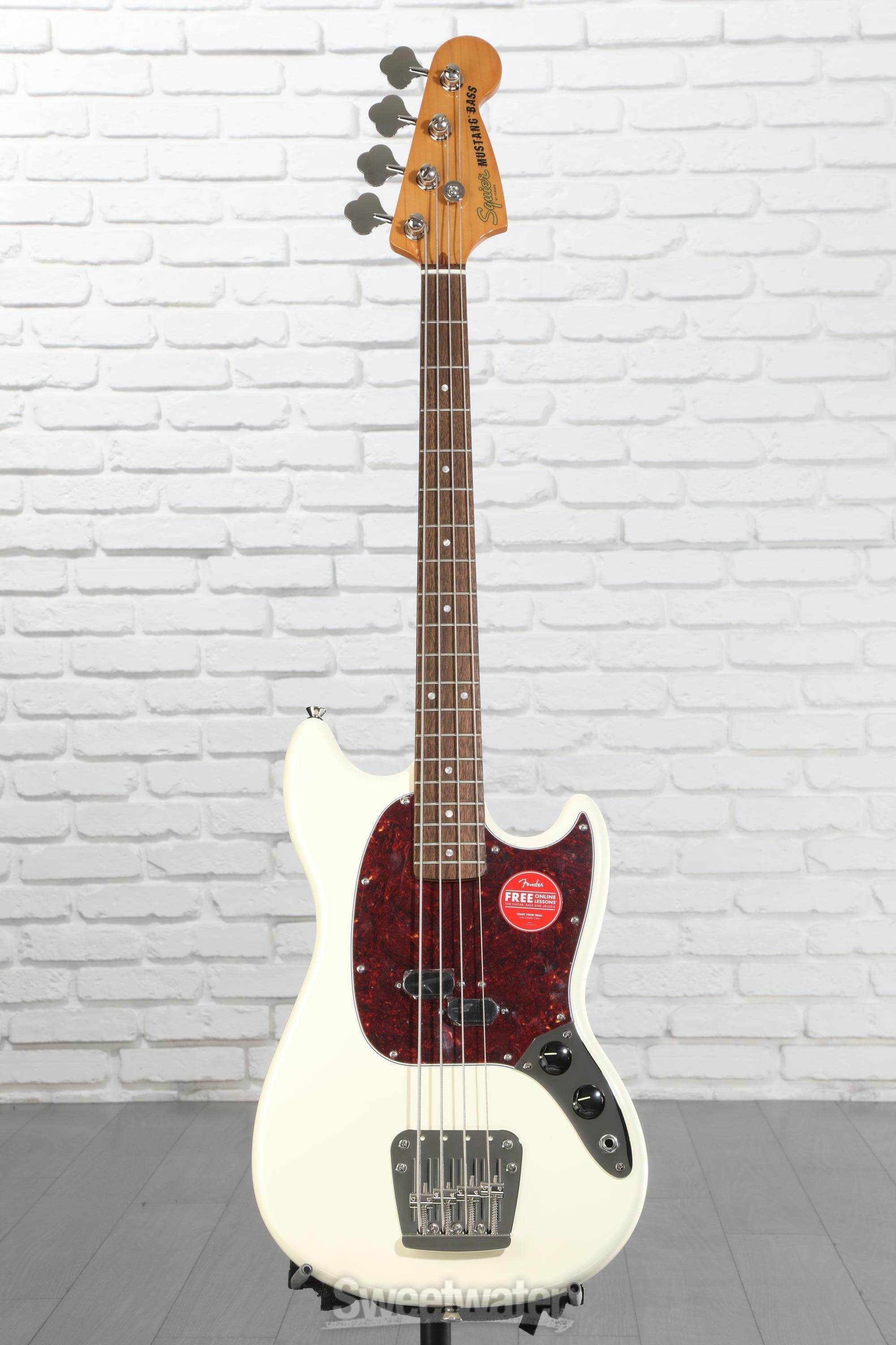 Squier Classic Vide ‘60s Mustang Bass CONTRABAIXO FENDER® SQUIER® CLASSIC VIBE 60S MUSTANG® BASS LR