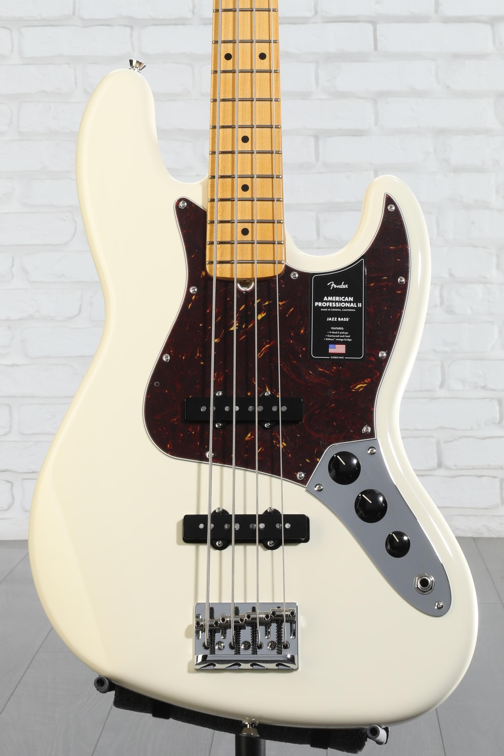 Fender American Professional II Jazz Bass - Olympic White with