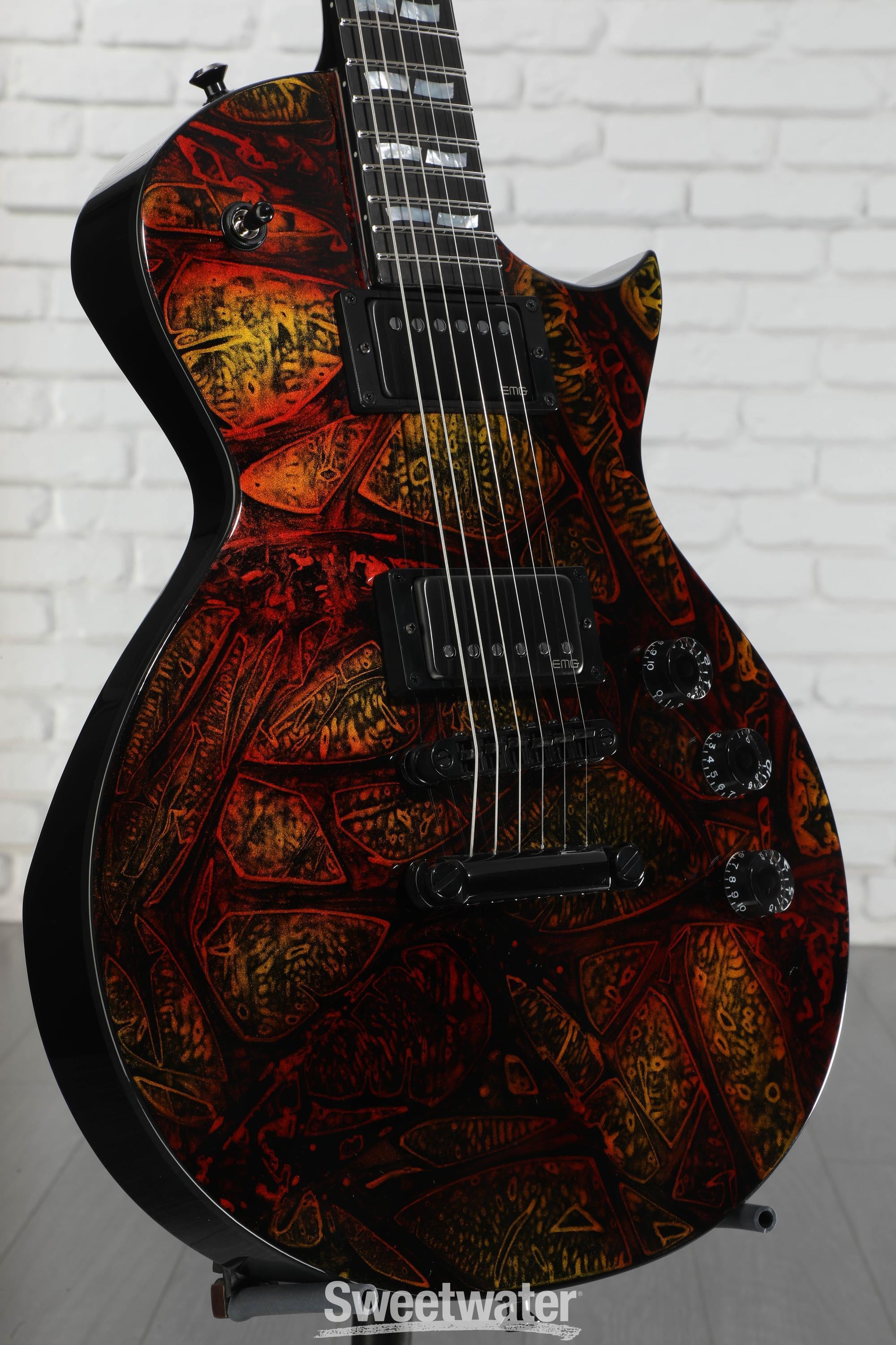 ESP Eclipse USA Electric Guitar - Hellfire | Sweetwater