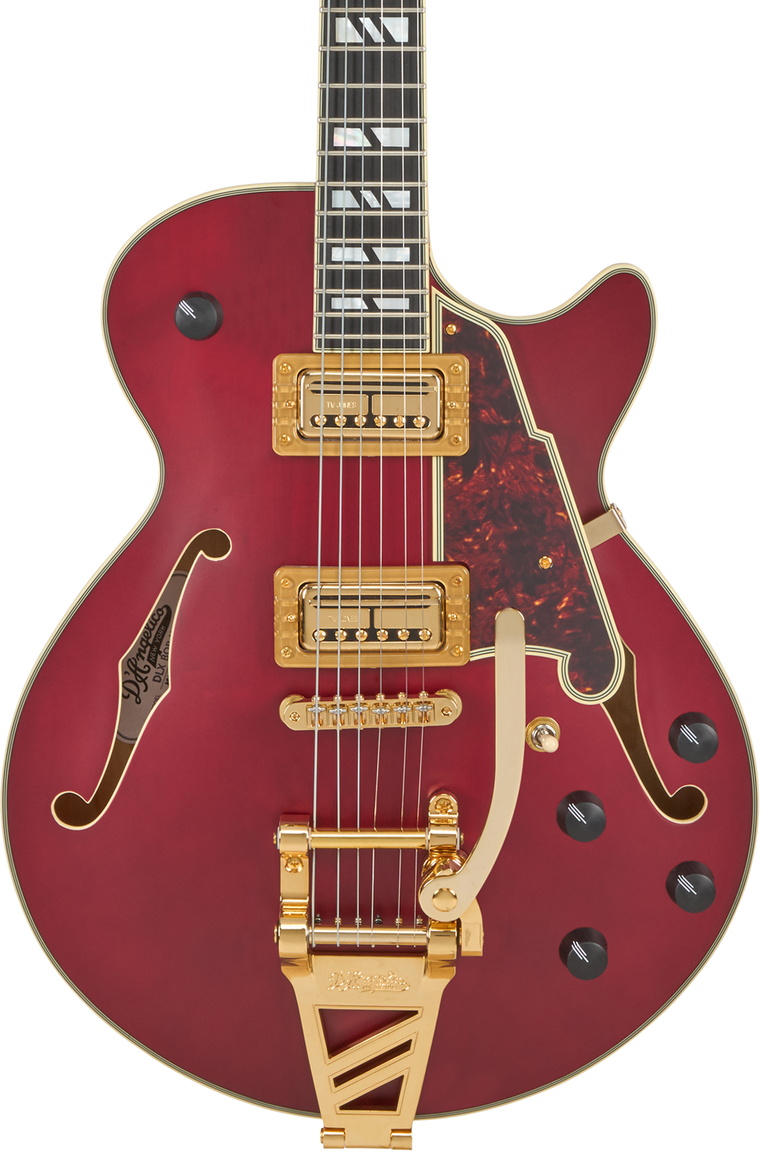 D'Angelico Deluxe Bob Weir 3 Semi-hollowbody Electric Guitar - Satin ...