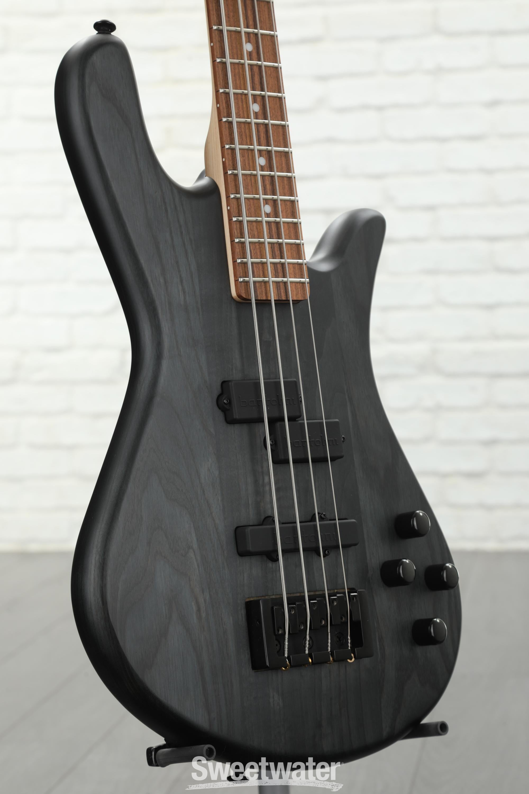 E-Bass Spector Legend 2024 4 Classic Trans Black, matt