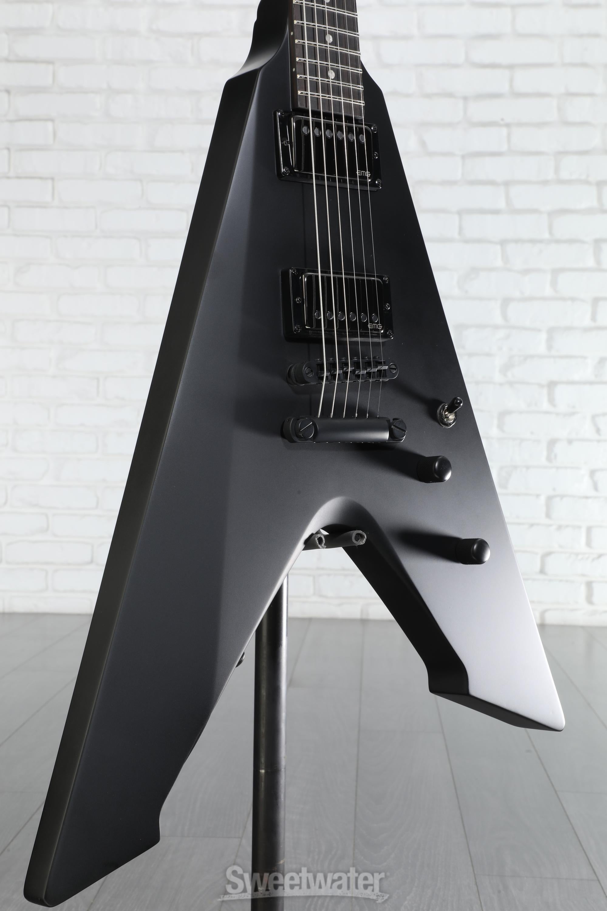 ESP LTD Vulture - Black Satin | Sweetwater