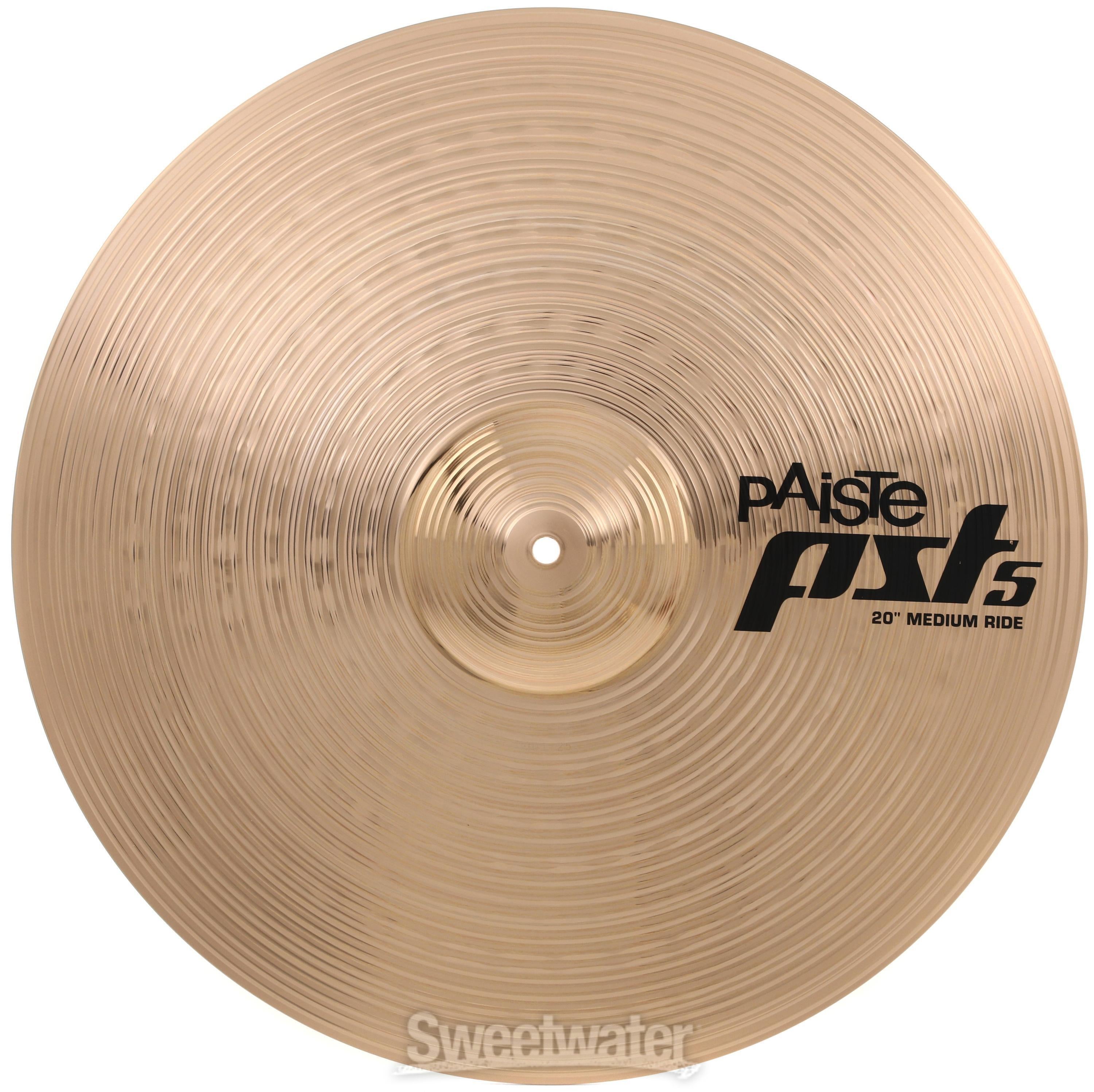 Paiste PST5 Universal Cymbal Set - 14/18/20 inch - with Free 16