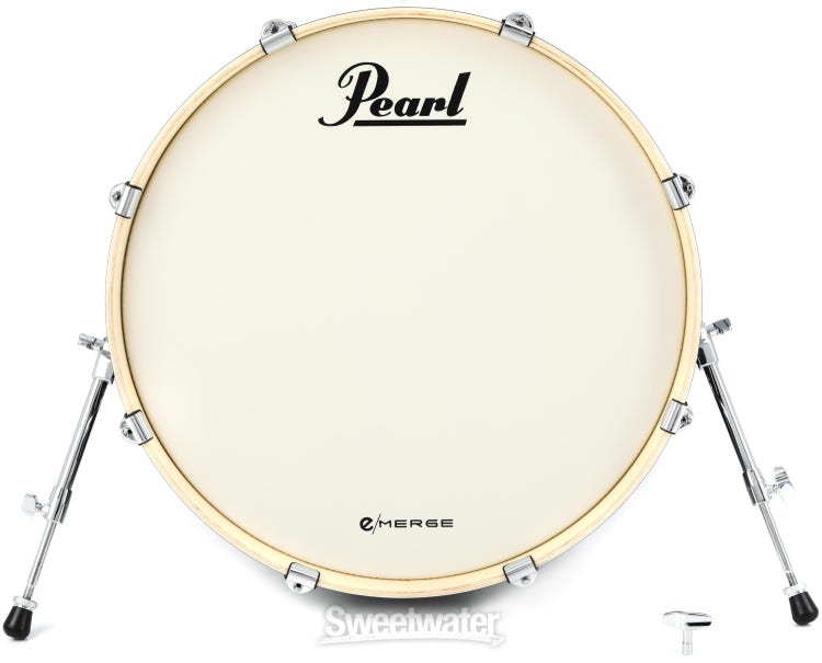 Pearl e/Merge 22 x 14 Bass Drum Complete with Internal Kick Pad Trigger  (EMEBP22)