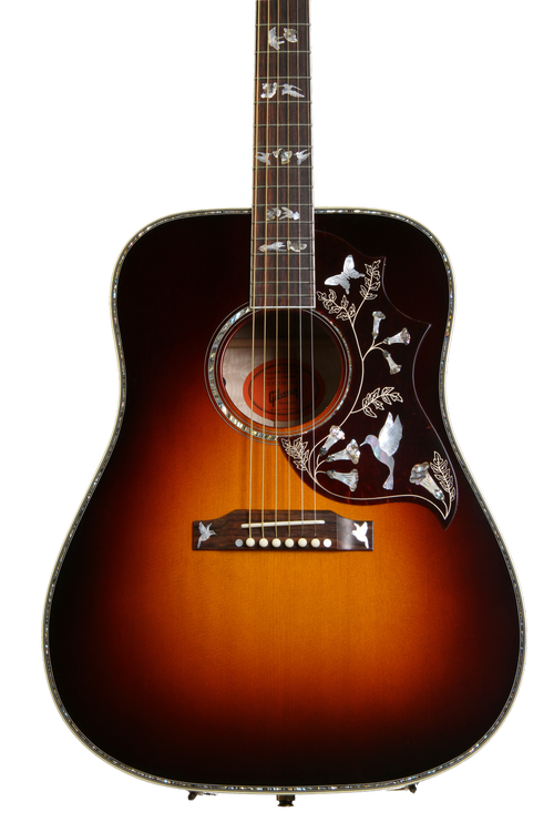 Gibson Acoustic Hummingbird Custom Quilt 2013 | Sweetwater