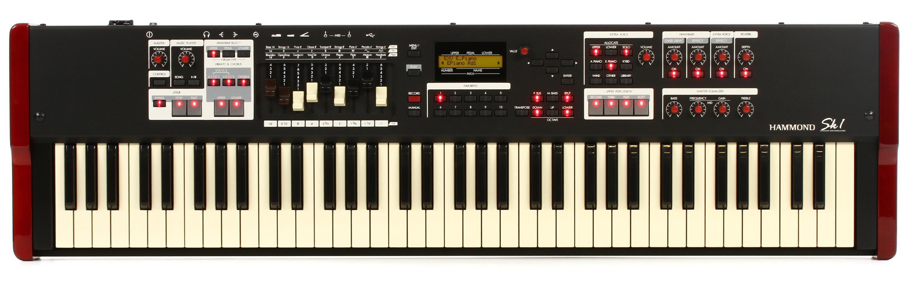 HAMMOND ハモンド ステージキーボードSK1-73用 寒かっ ソフトケース SC-SK1-73(中古品)