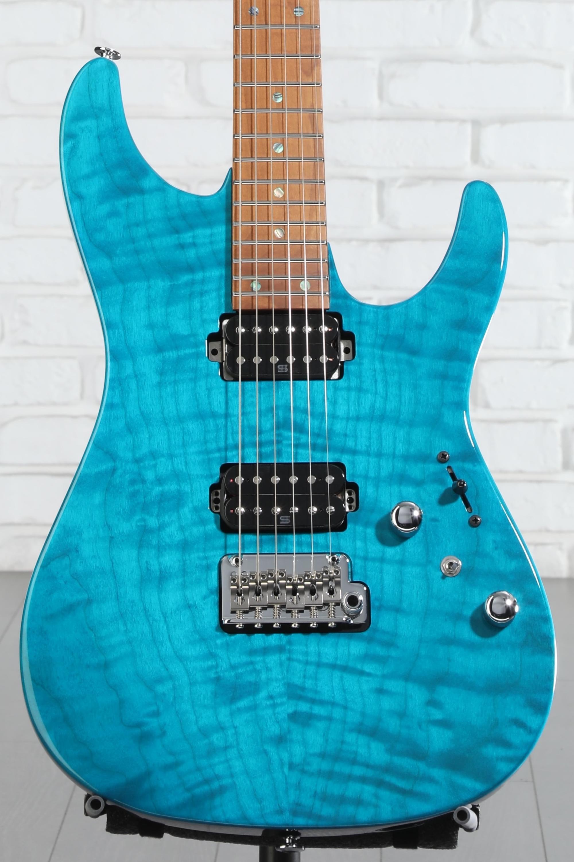 Ibanez Martin Miller Signature MM1 - Transparent Aqua Blue