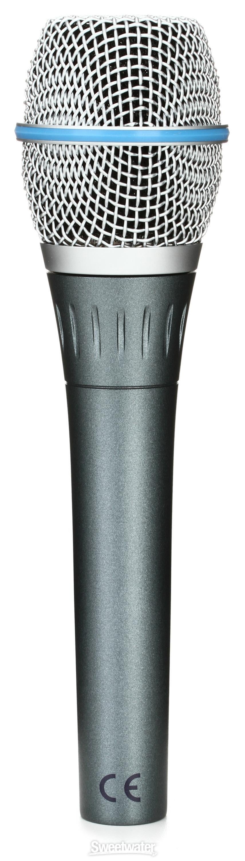 Shure Beta 87A Supercardioid Condenser Handheld Microphone