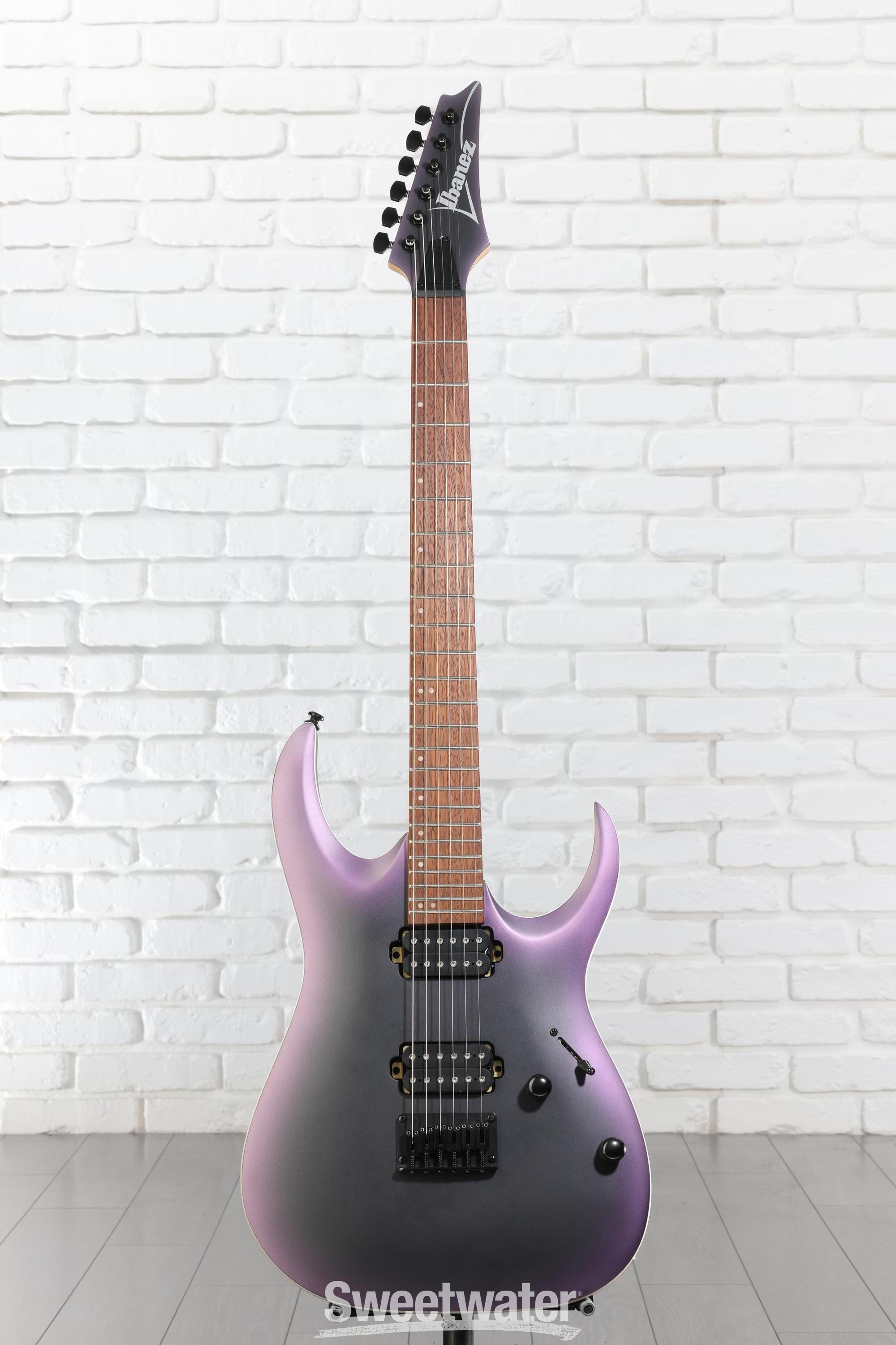 Ibanez RGA42EX エレキギター Ibanez RGA42EX Standard Electric Guitar Black Aurora Burst Matte
