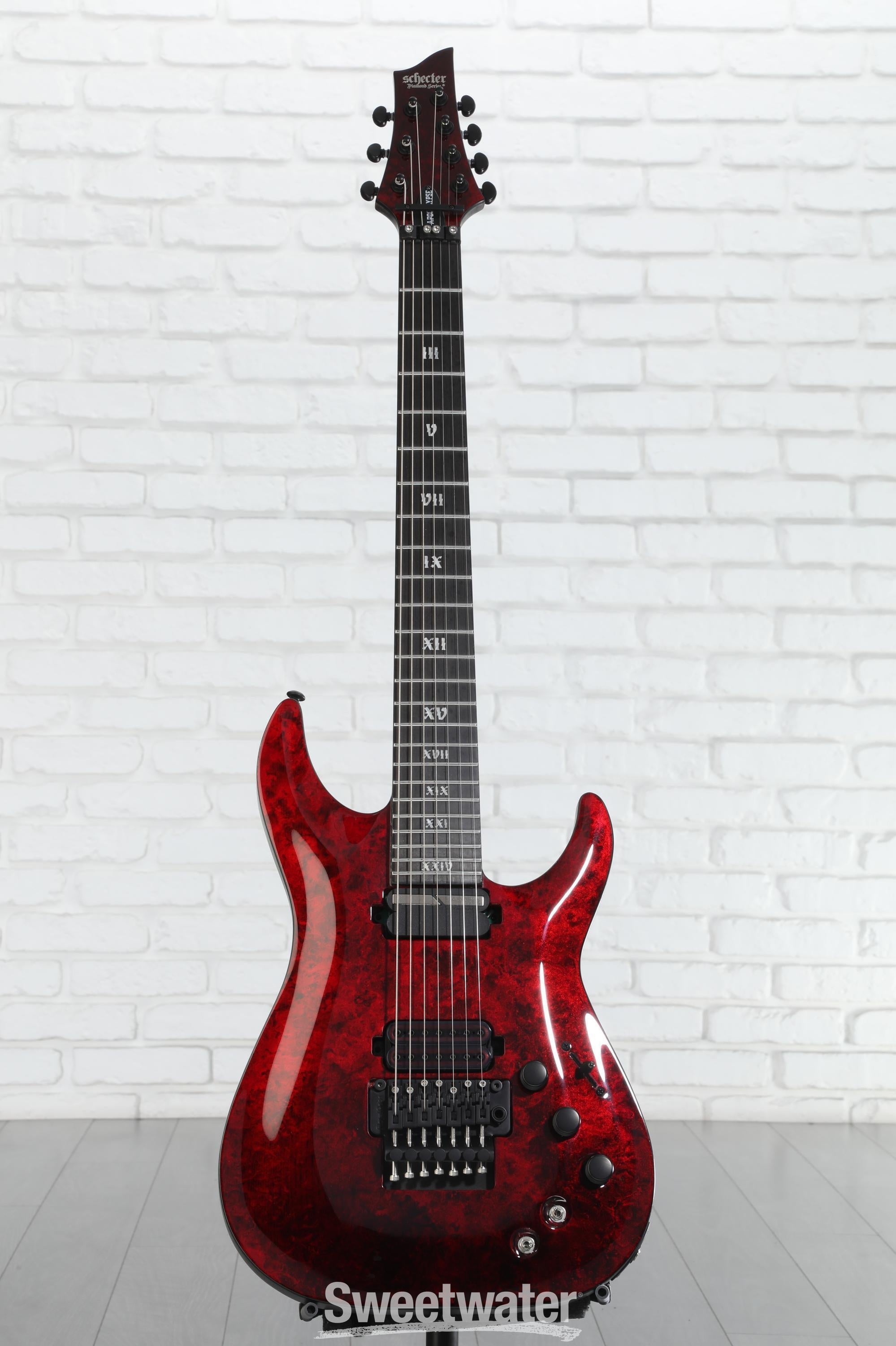 Schecter C-7 FR-S Apocalypse Electric Guitar - Red Reign | Sweetwater