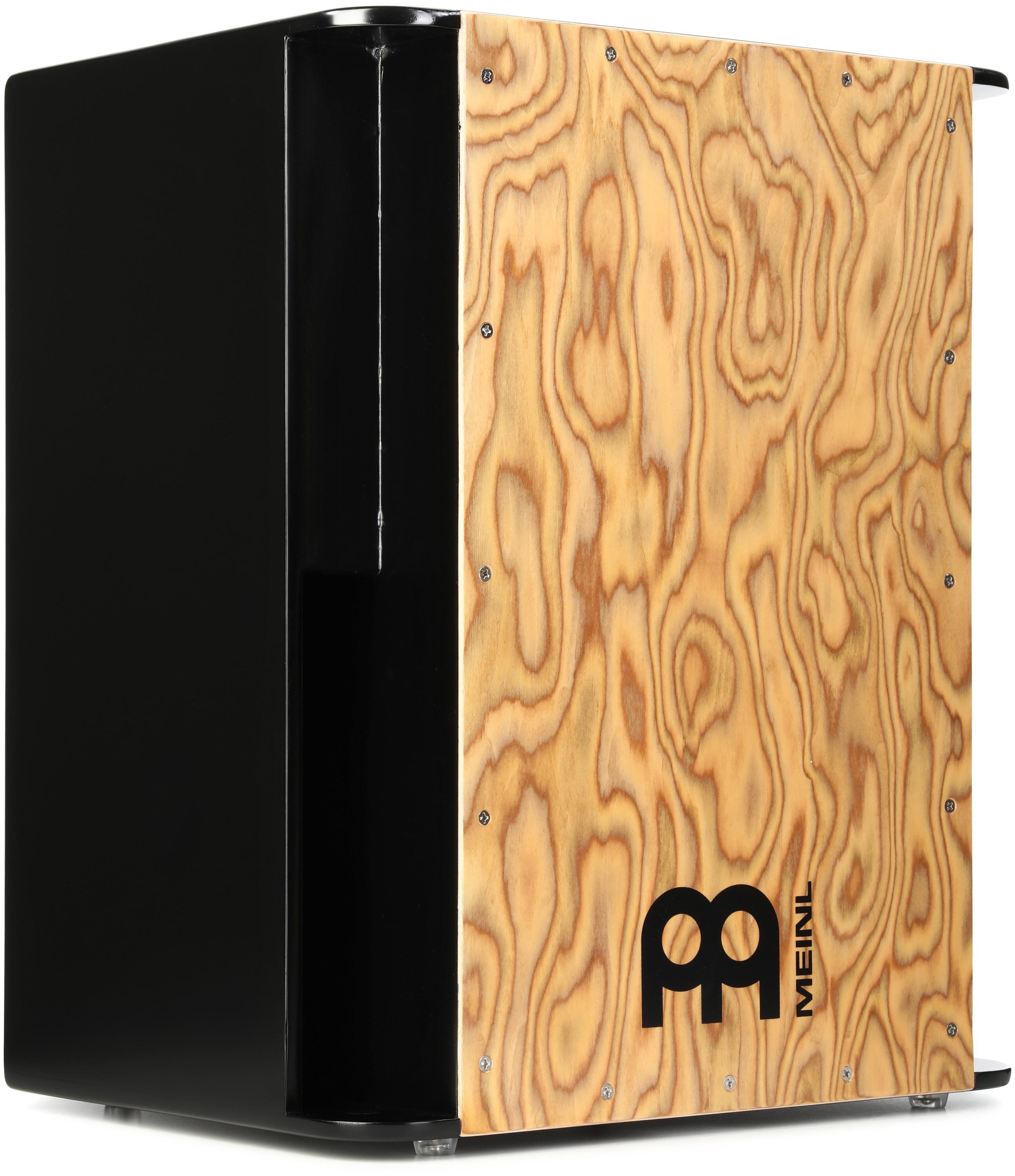 Meinl Percussion Vertical Subwoofer Cajon - Makah-Burl | Sweetwater