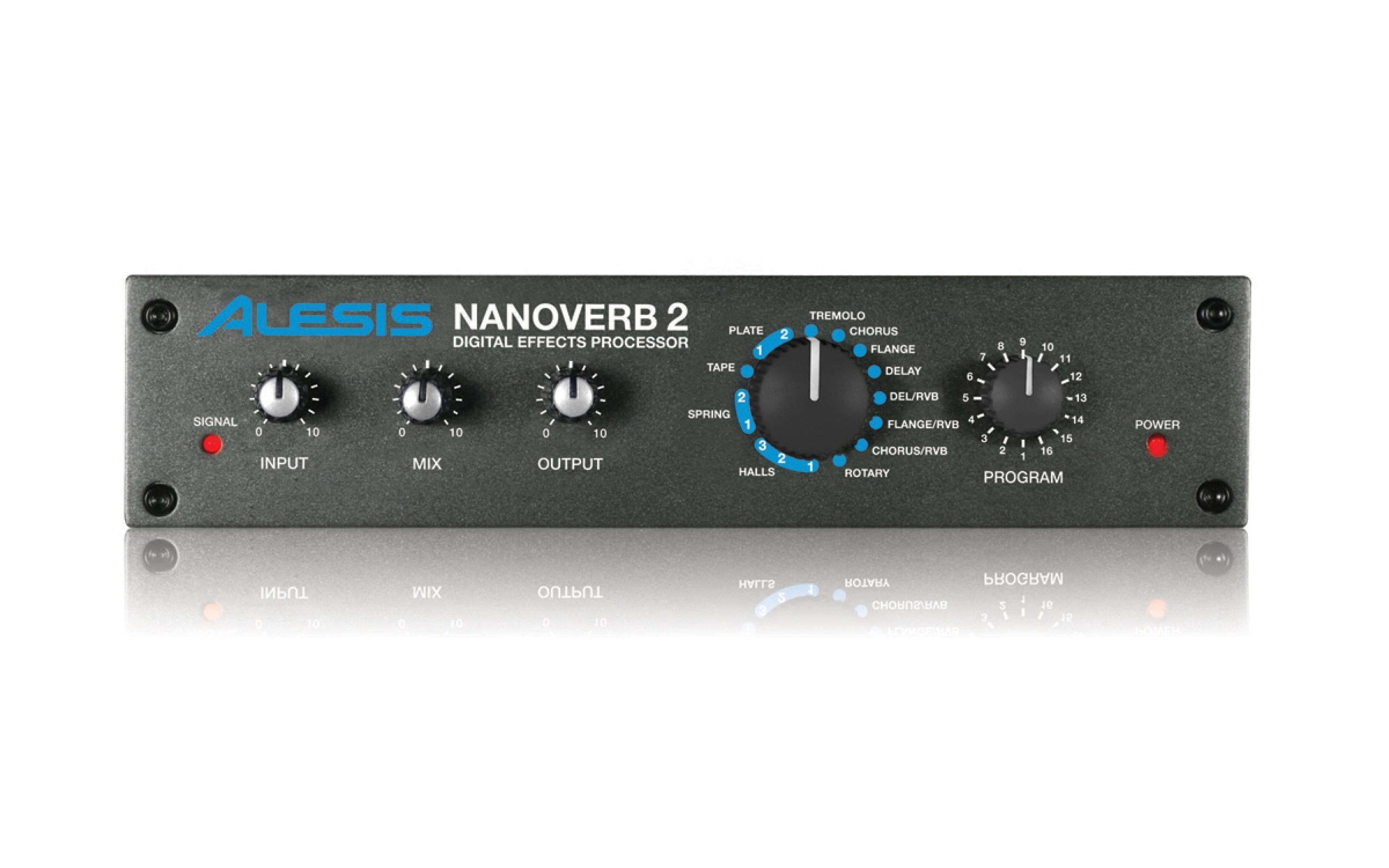 ALESIS NANOVERB 2 ハーフラック リバーブ - 楽器/器材