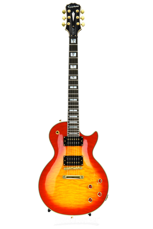 Epiphone Prophecy Les Paul Custom GX Plus, Plek'd - Heritage