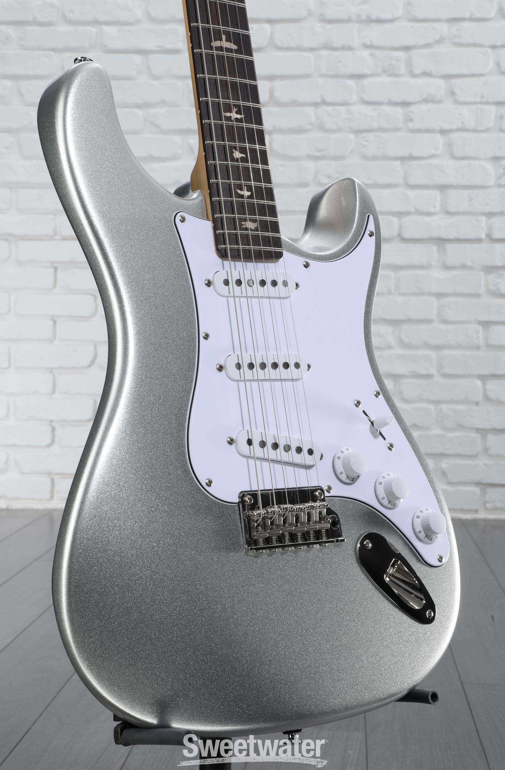 PRS SE Silver Sky Electric Guitar - Platinum Spark