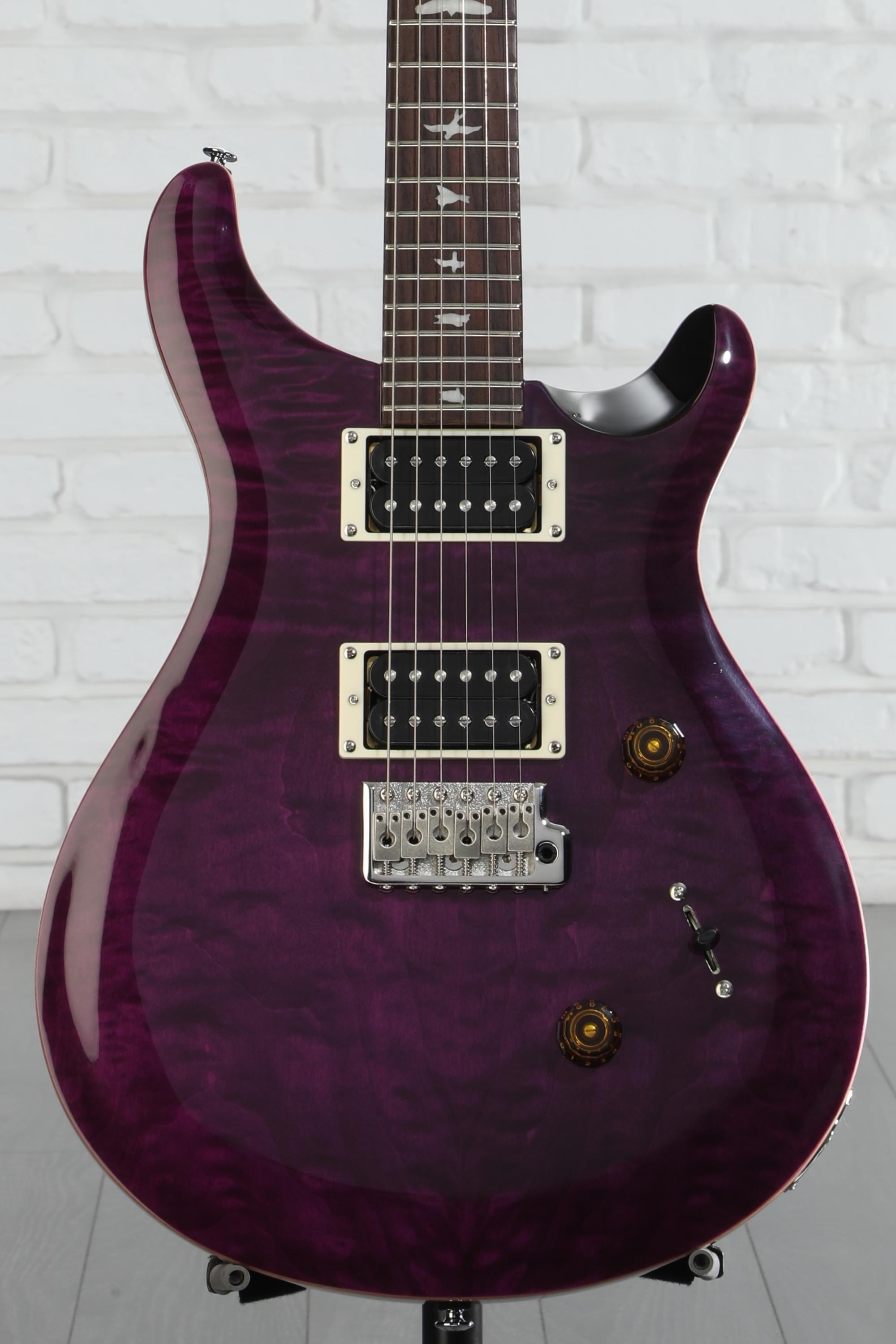 【美品】PRS se custom 24 Beveled Amethyst PRS SE Custom 24 Electric Guitar Amethyst | Guitar Center