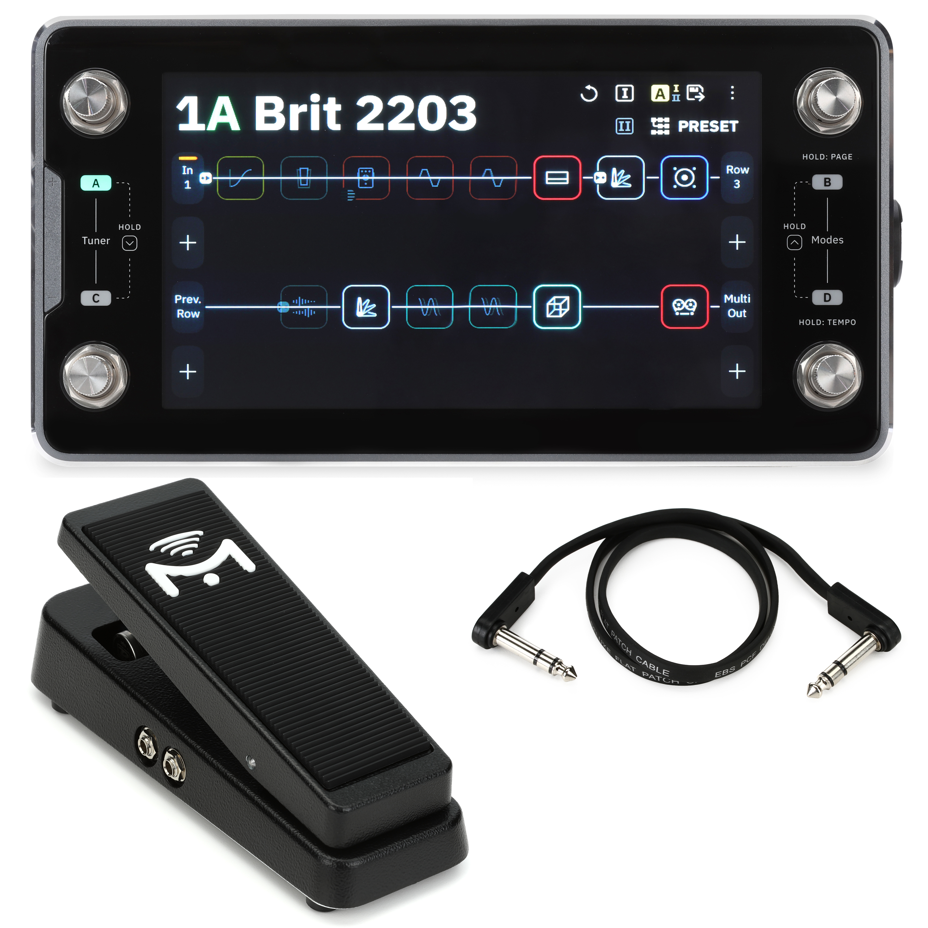 Neural DSP Quad Cortex Mini Modeling with Black Mission Engineering Expression Pedal, Sweetwater Exclusive