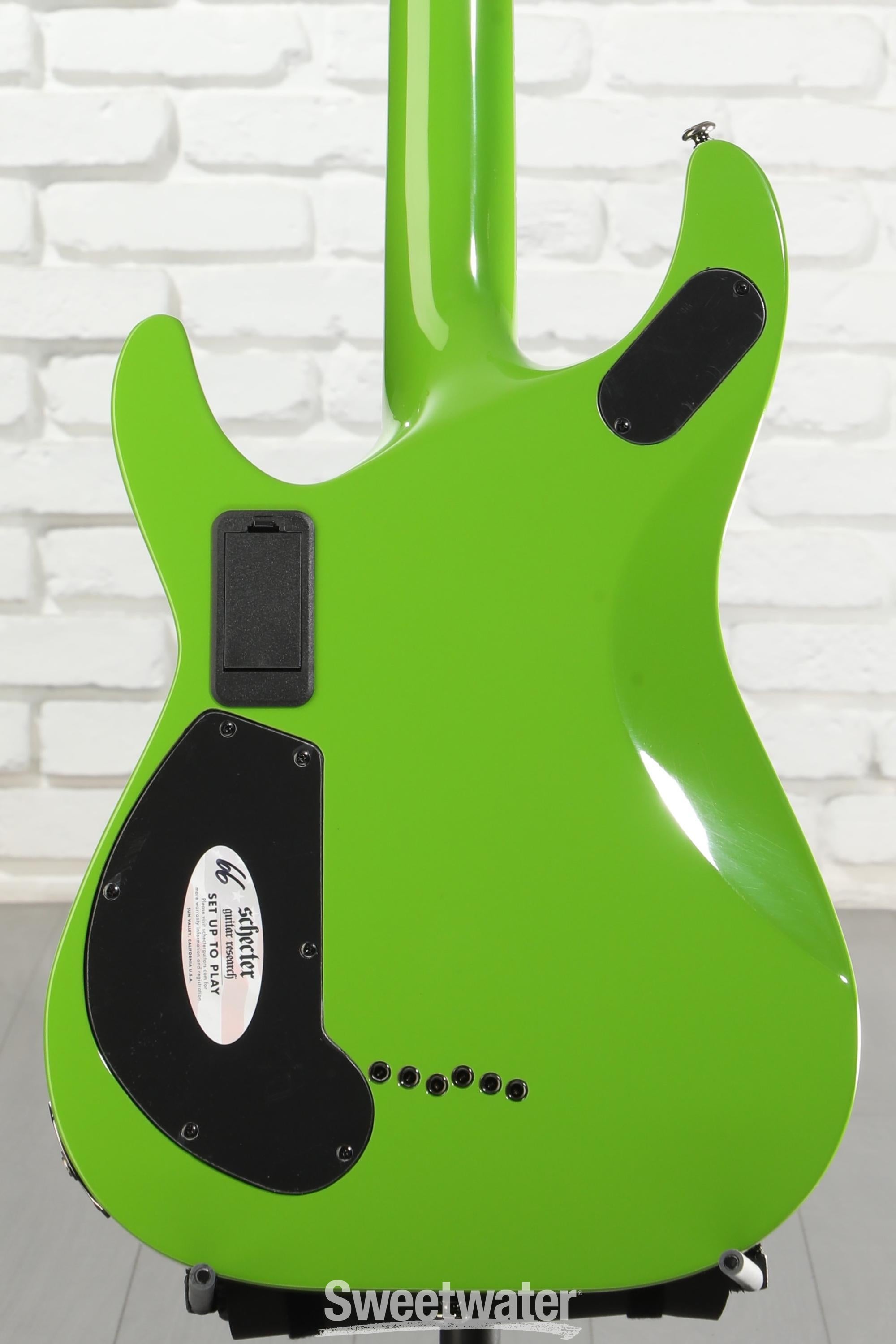 Schecter Kenny Hickey C-1 EX S Baritone Electric Guitar - Steele