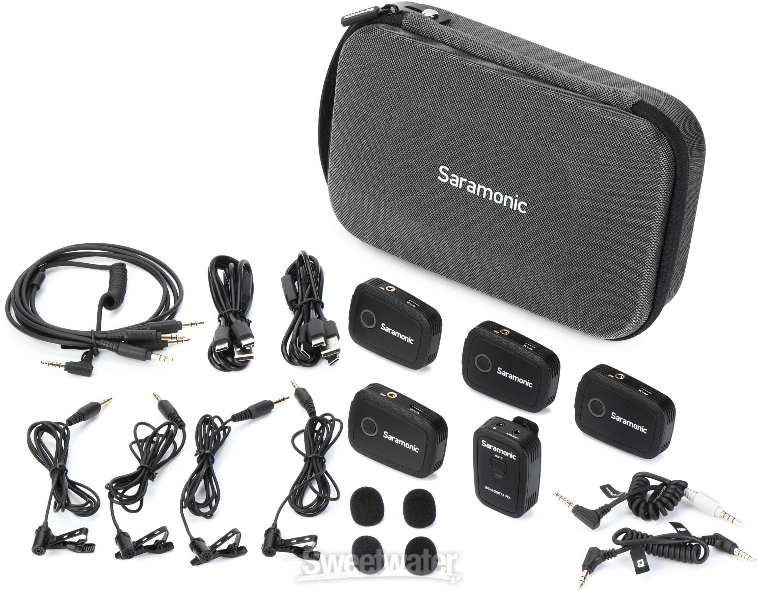 Saramonic Blink 500 T4 4-person Wireless Microphone System