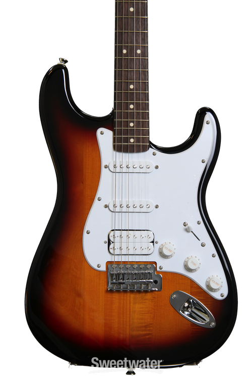 Squier Strat w/ USB and iOS Connectivity - Brown Sunburst Squier Strat w/ USB and iOS Connectivity - Brown Sunburst