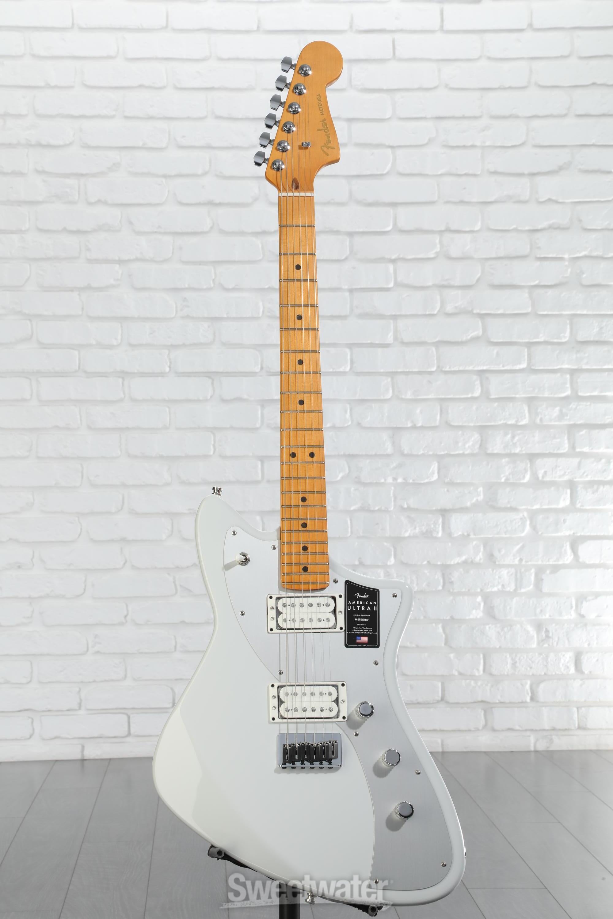 Fender American Ultra II Meteora Electric Guitar -Texas Tea