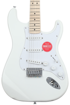 ギター Squier Stratocaster Squier Sonic Stratocaster HT Electric Guitar - Arctic White