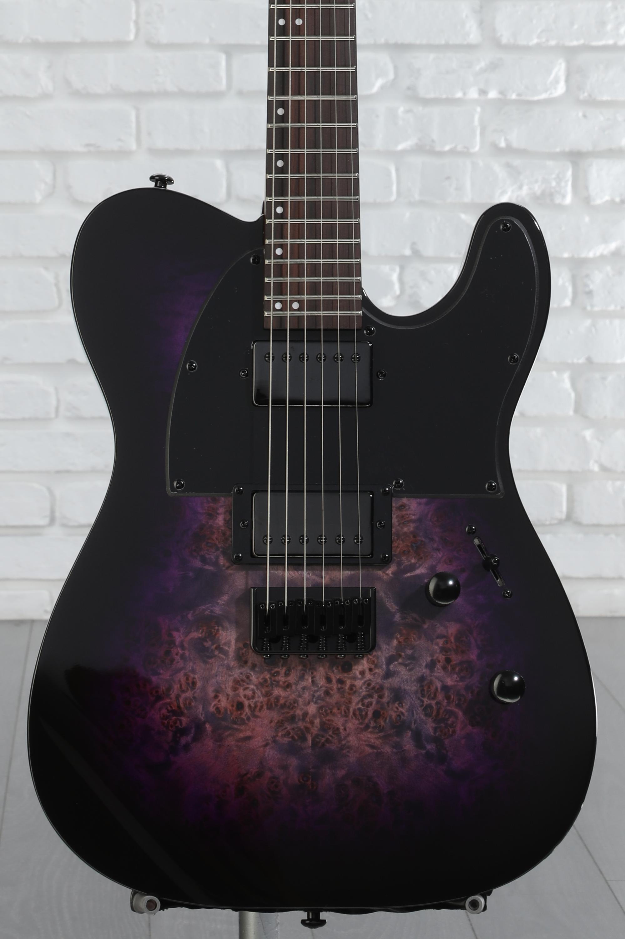 ESP LTD TE-200DX Electric Guitar - Purple Burst | Sweetwater ESP LTD TE-200DX Electric Guitar - Purple Burst | Sweetwater
