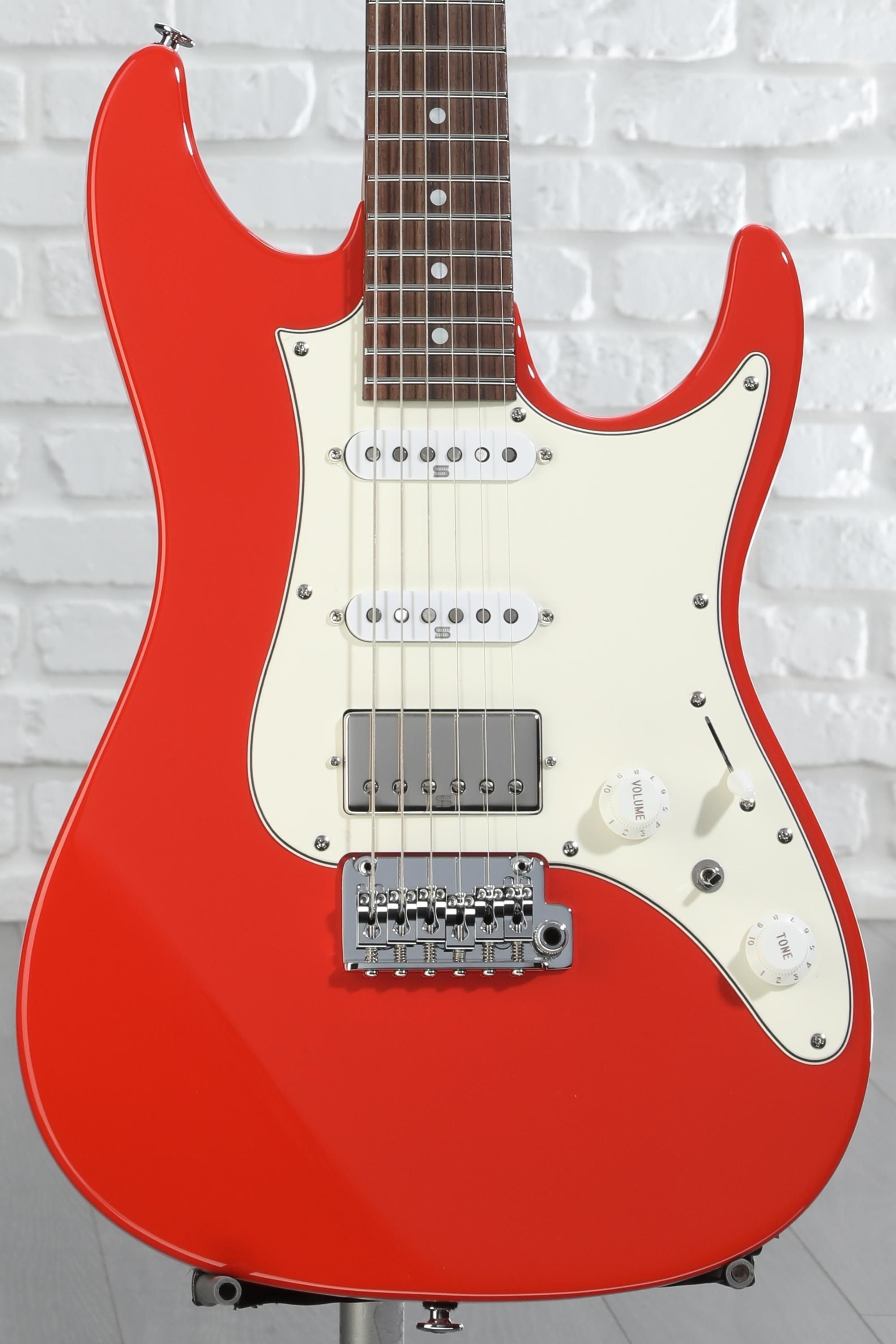 Ibanez Prestige AZ2204NW Electric Guitar - Vermillion Red | Sweetwater