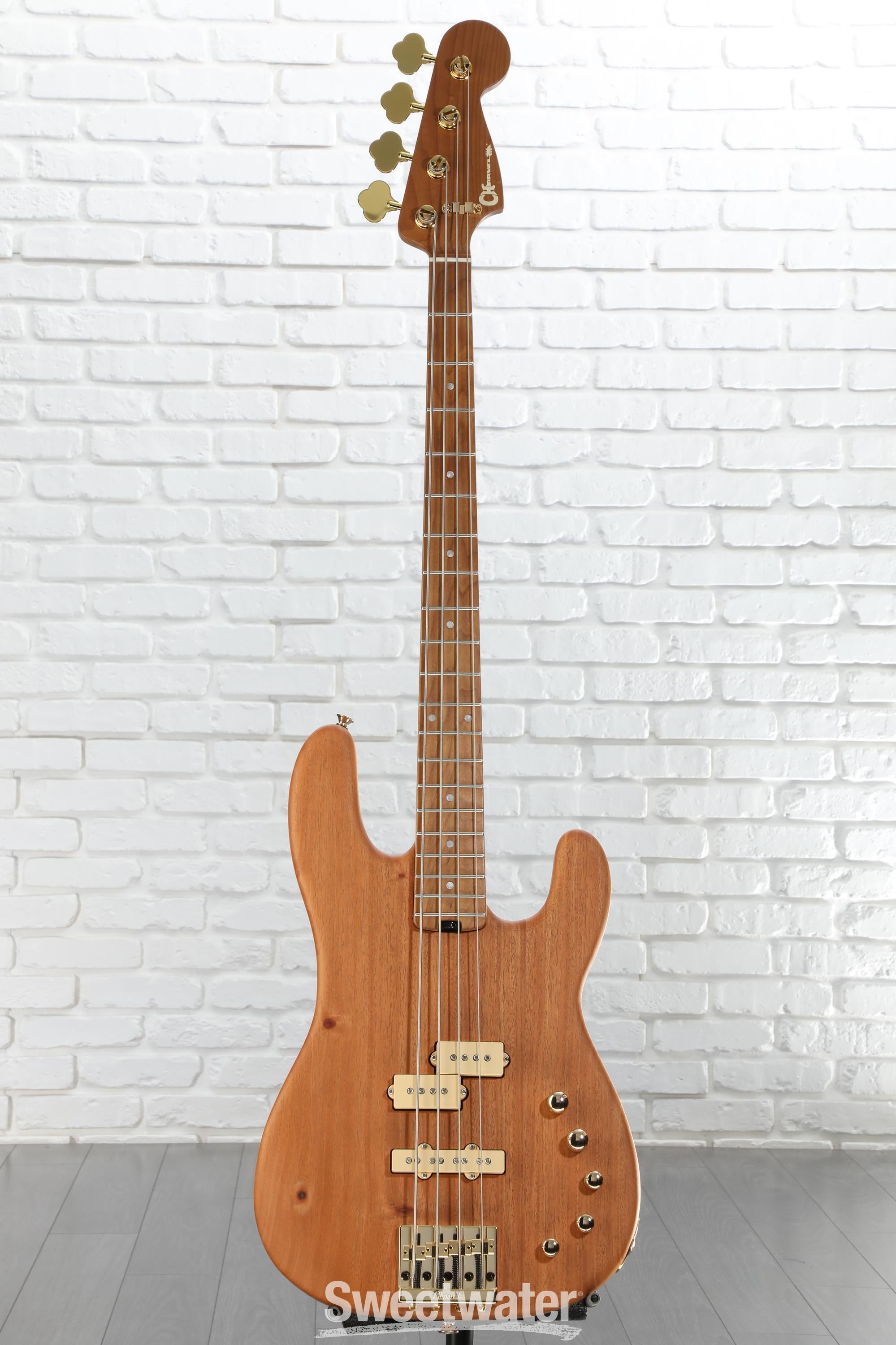 Charvel Pro-Mod San Dimas Bass PJ IV MAH - Natural Mahogany