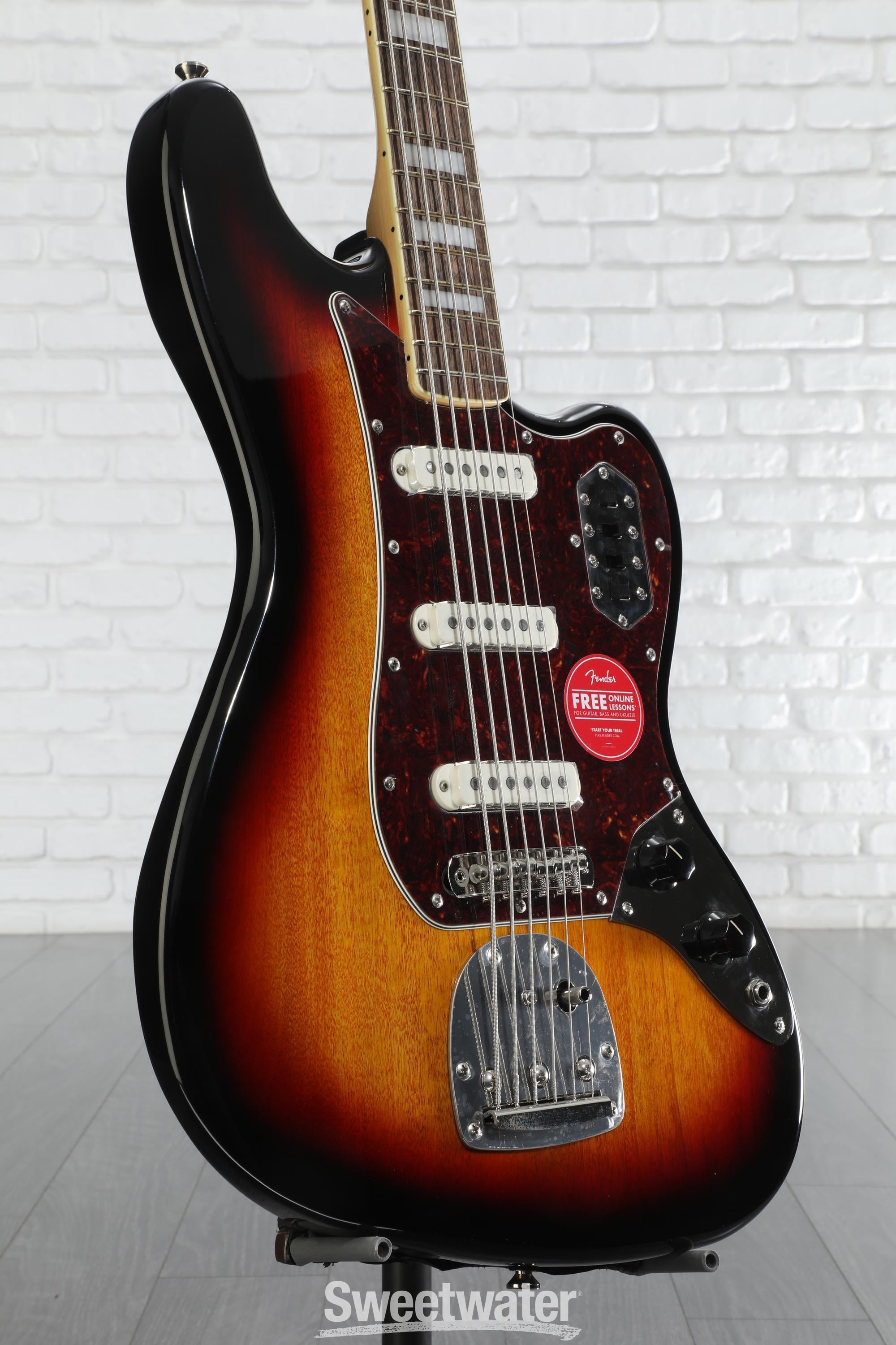 ベース Squier by Fender Classic Vibe Bass VI Squier Classic Vibe Bass VI Guitar | Music & Arts