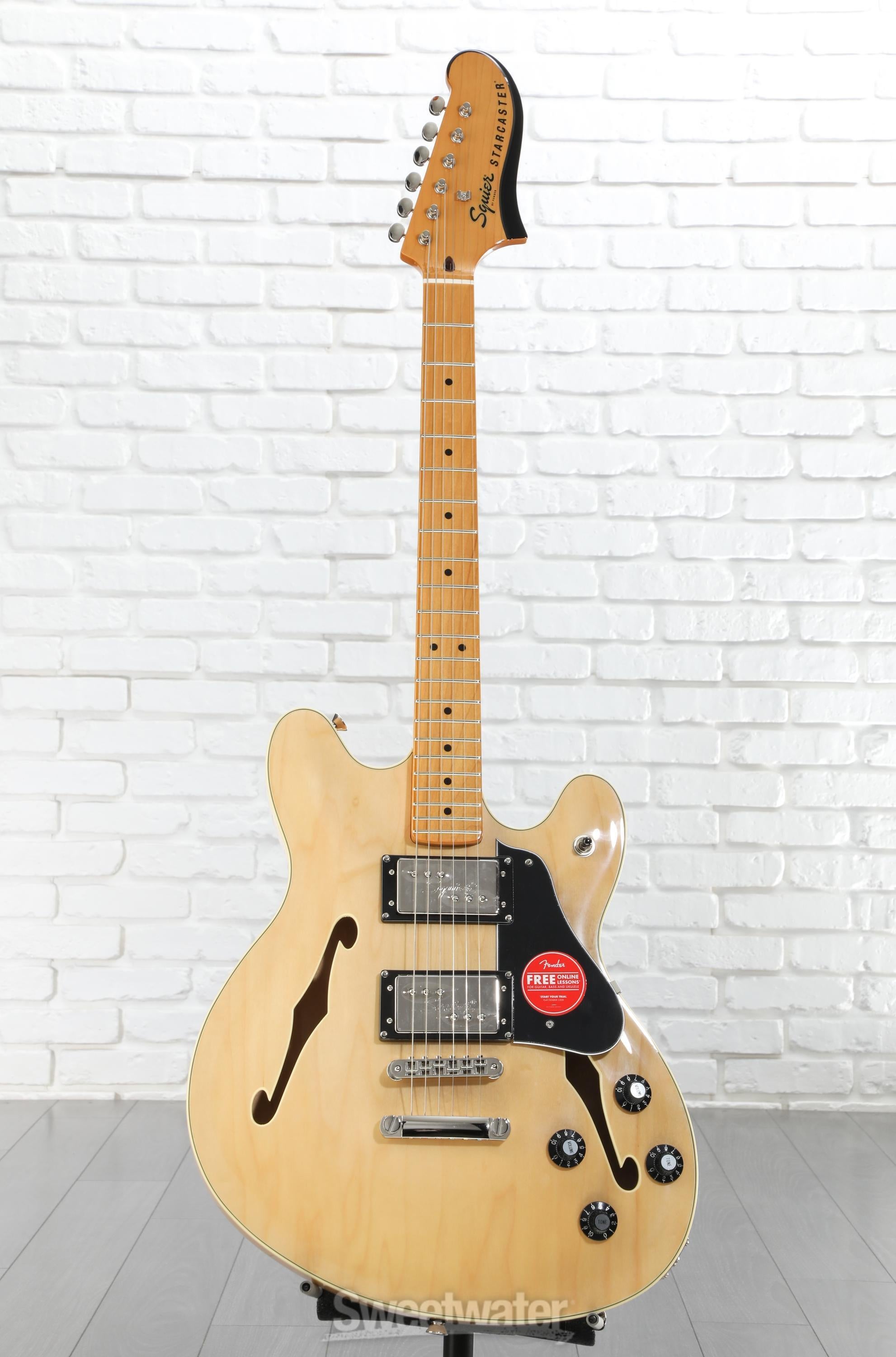 Squier Classic Vibe Starcaster - Natural | Sweetwater