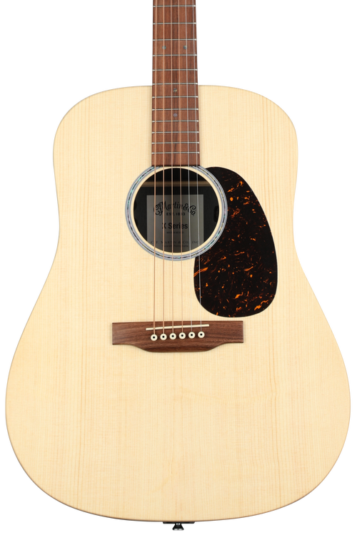 ギター Martin D-X2E-02 Sit-Koa Martin D-X2E Dreadnought Acoustic-electric Guitar - Figured