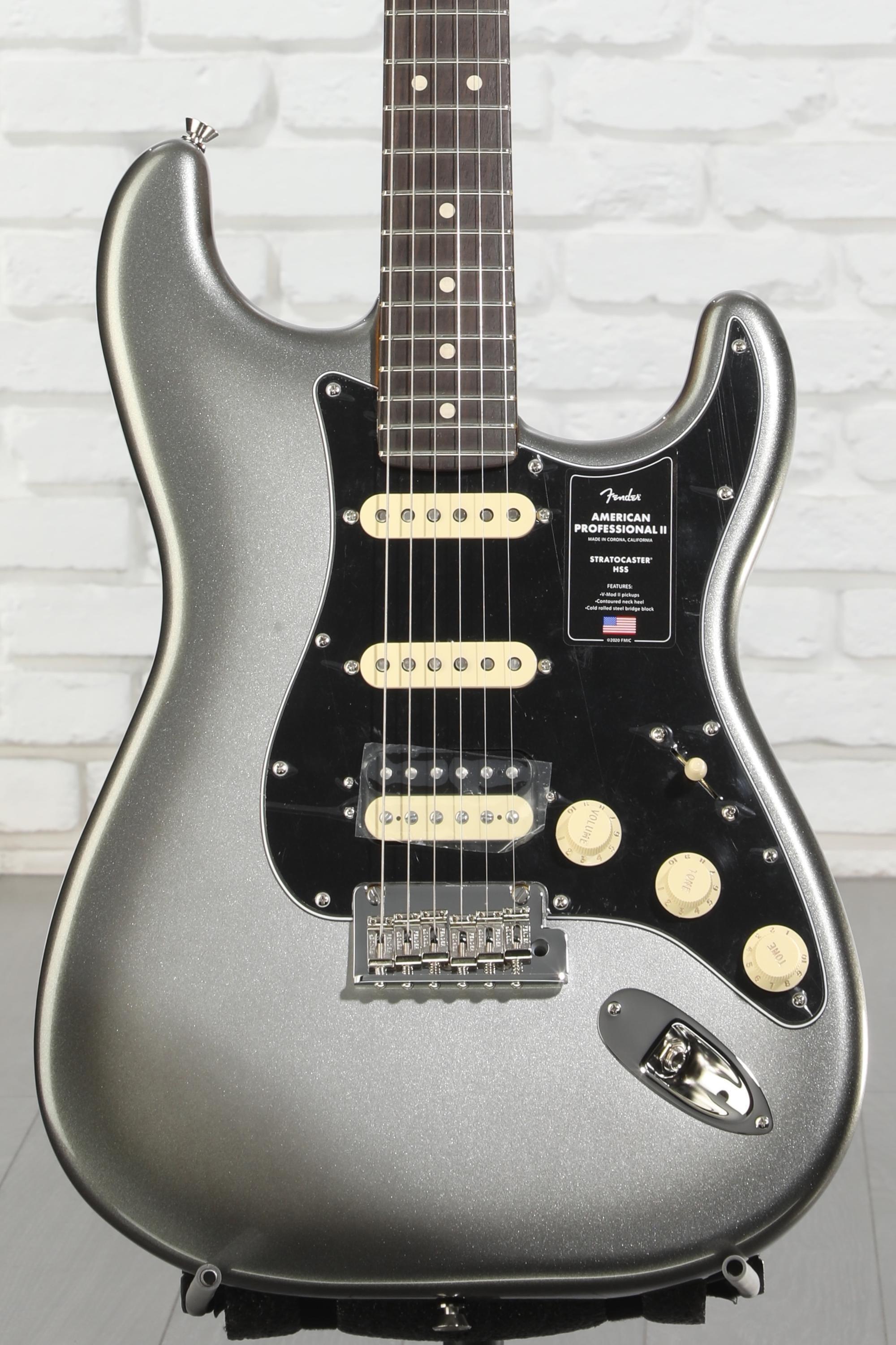 Fender American Professional II Stratocaster HSS - Mercury with