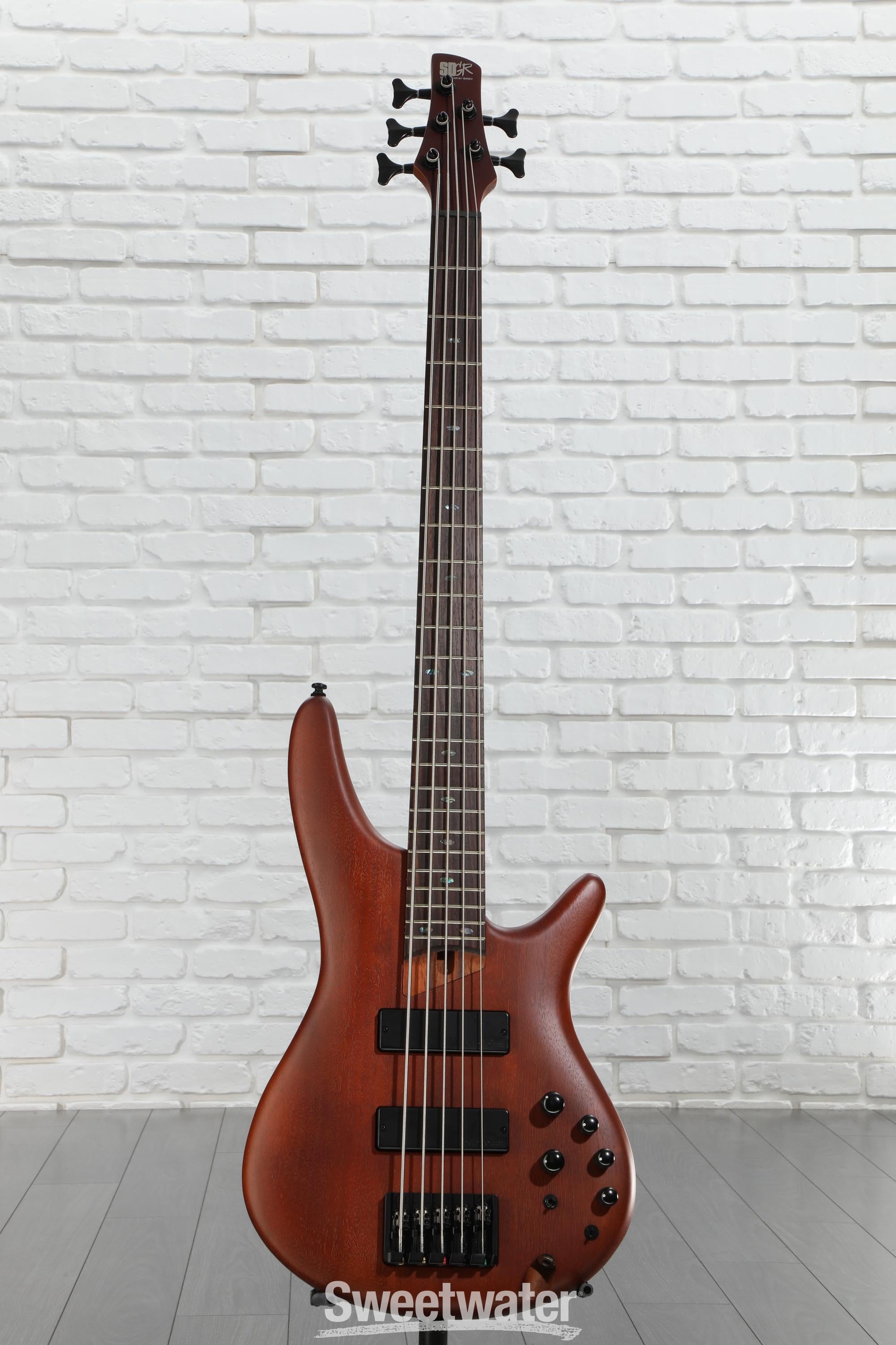Ibanez SR505E Bass Guitar - Brown Mahogany | Sweetwater