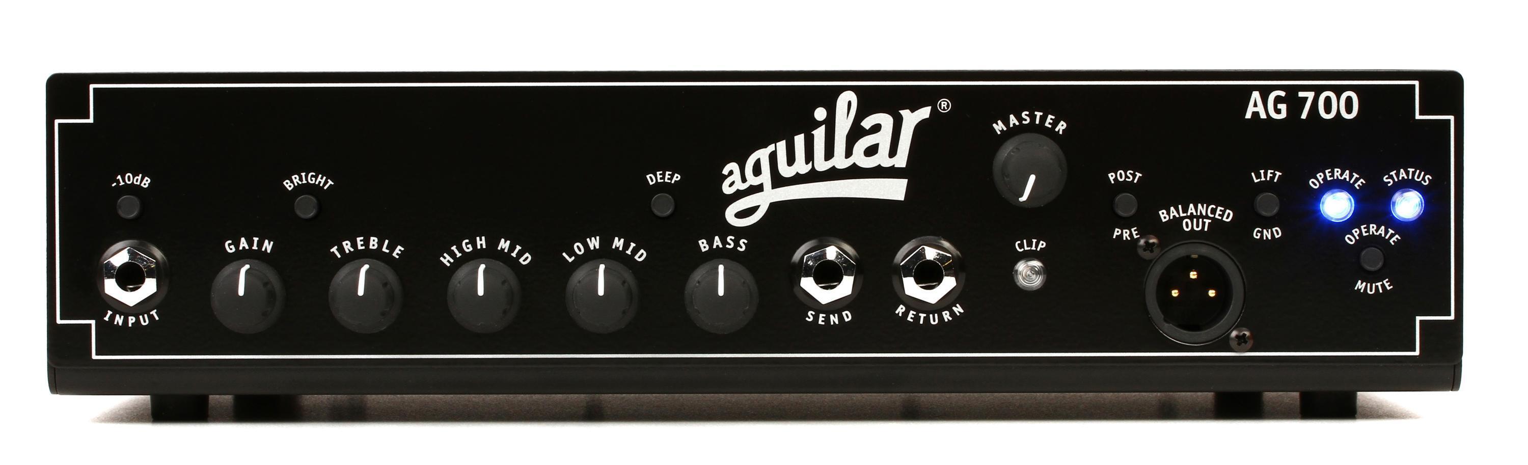 Aguilar AG 700 - 700-watt Super Light Bass Head | Sweetwater