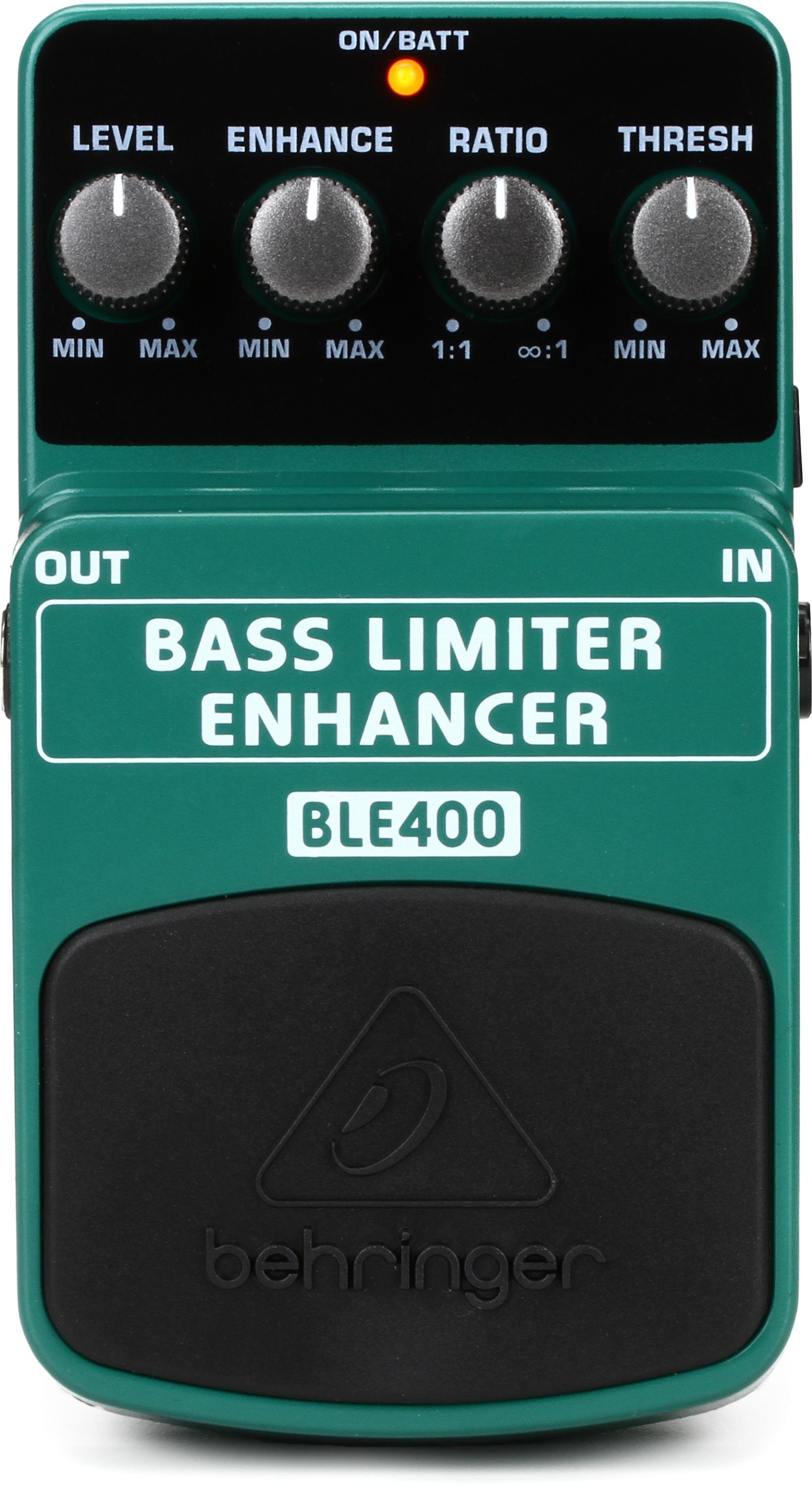 ギター Bass Limiter Enhancer Behringer BLE400 Bass Limiter Enhancer Pedal Reviews | Sweetwater