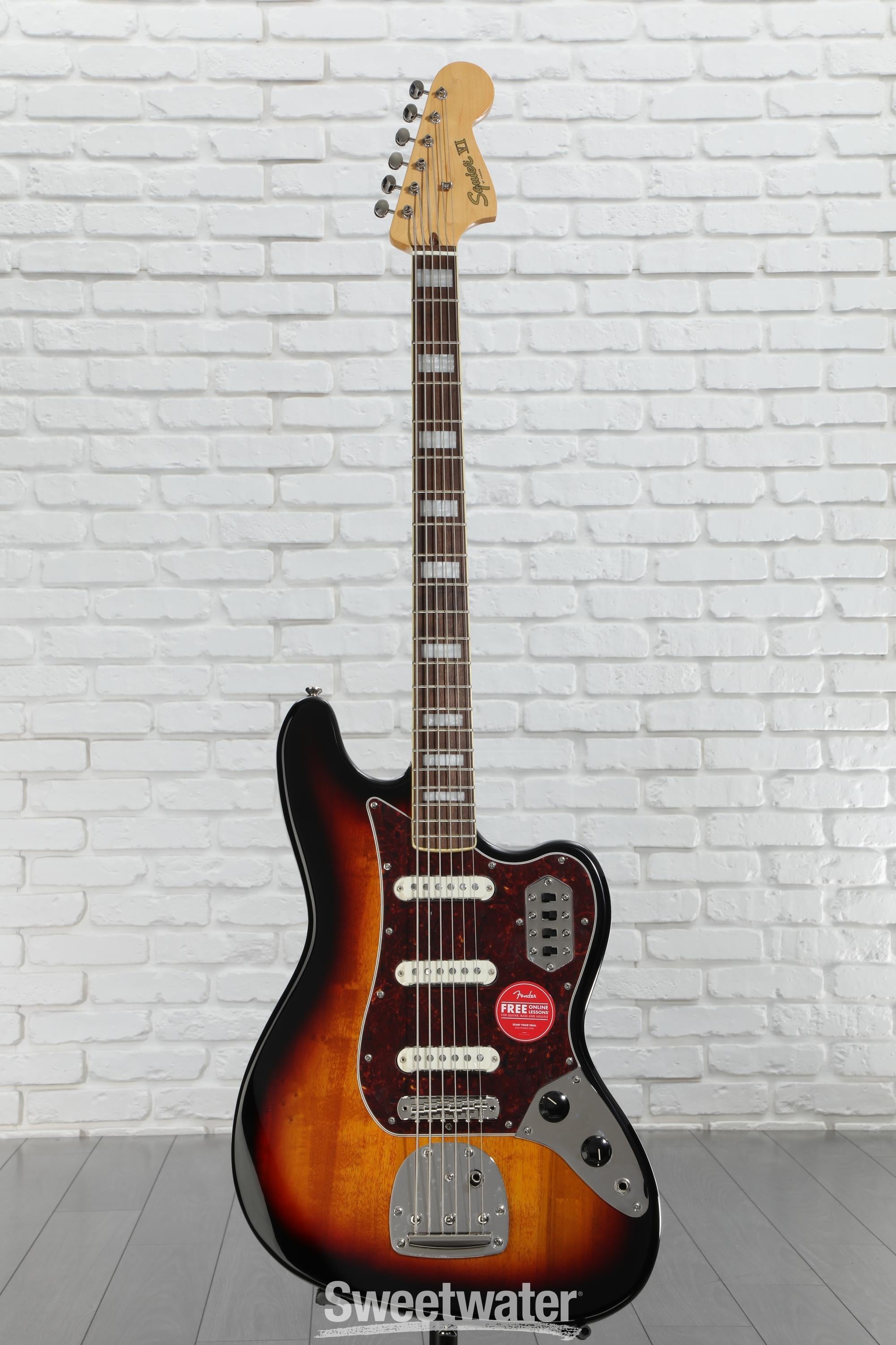 Squier Classic Vibe Bass VI - 3-Tone Sunburst