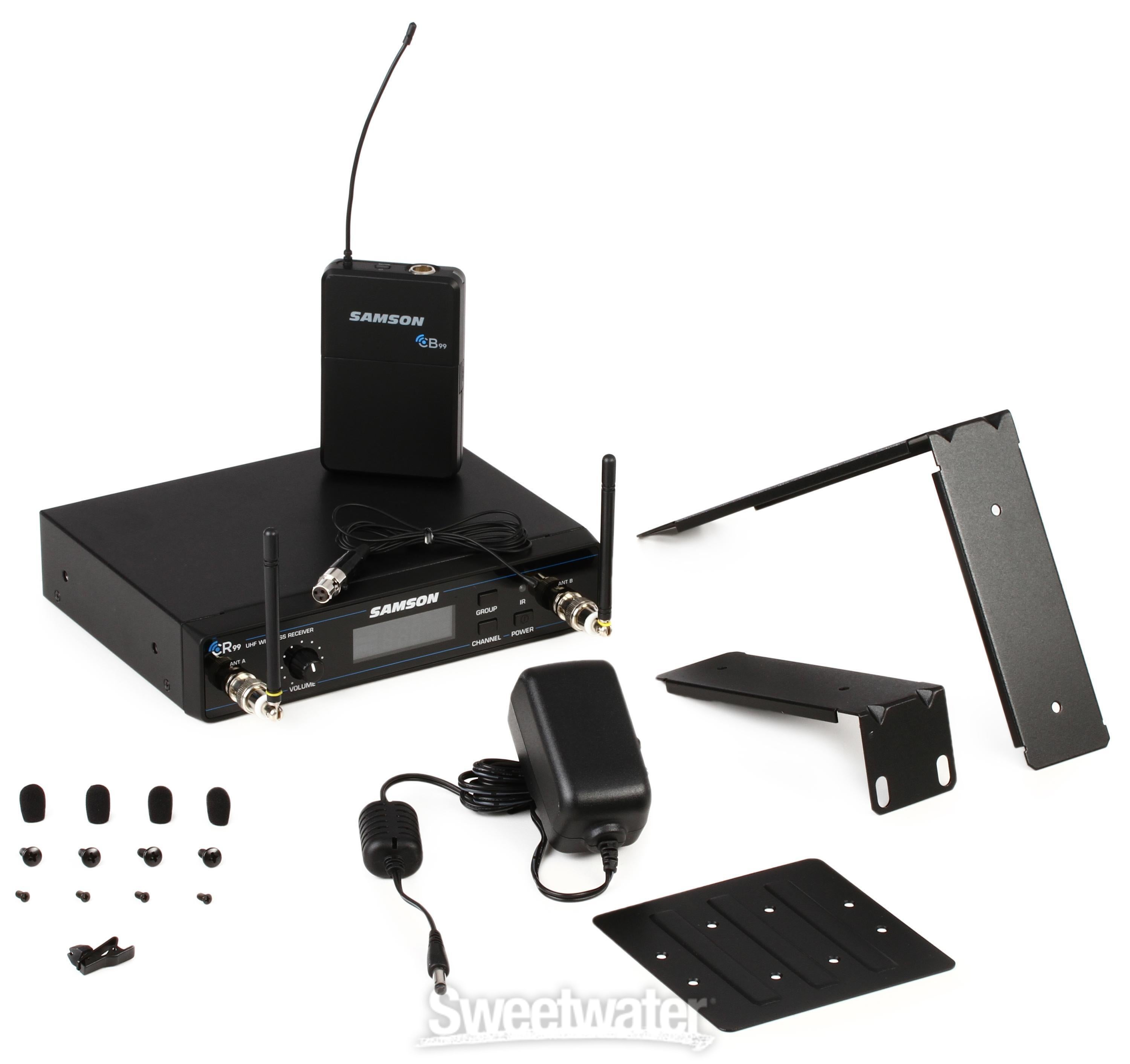 Samson Concert 99 Presentation Wireless System - D Band | Sweetwater