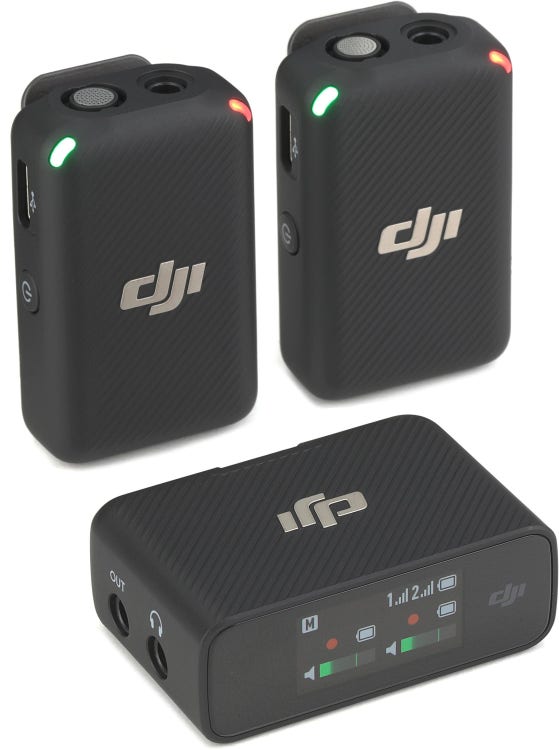 DJI Mic Wireless Transmission System - Single Transmitter