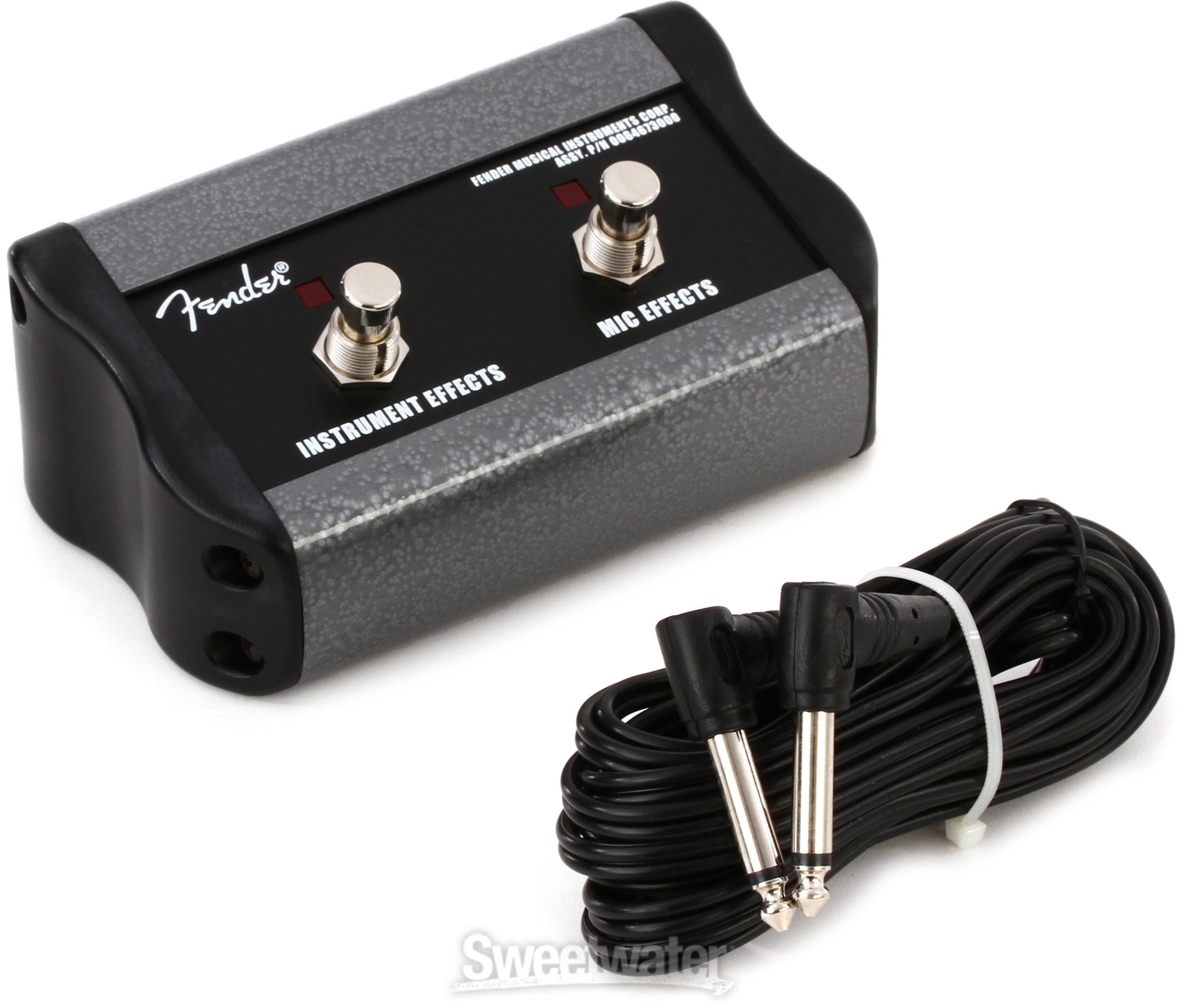 Fender 2-Button Footswitch for Acoustasonic-