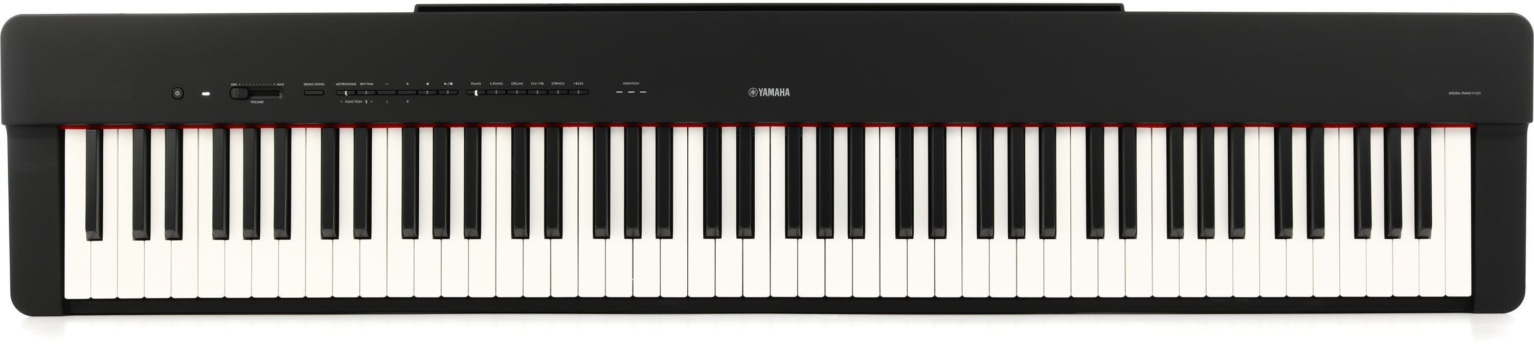 Yamaha P-225B 88-key Digital Piano - Black | Sweetwater