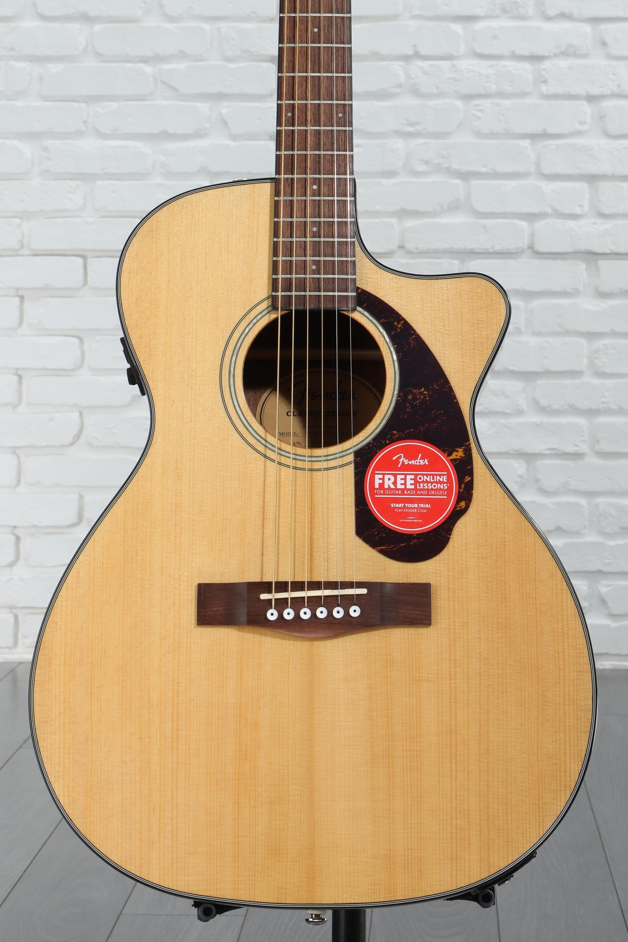 Fender CC-140SCE - Natural | Sweetwater